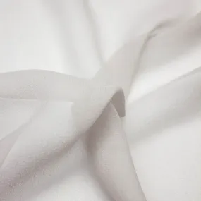 Marie Stone Grey Silk Chiffon