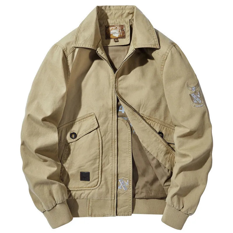 Men's Bomber Jacket Spring And Autumn