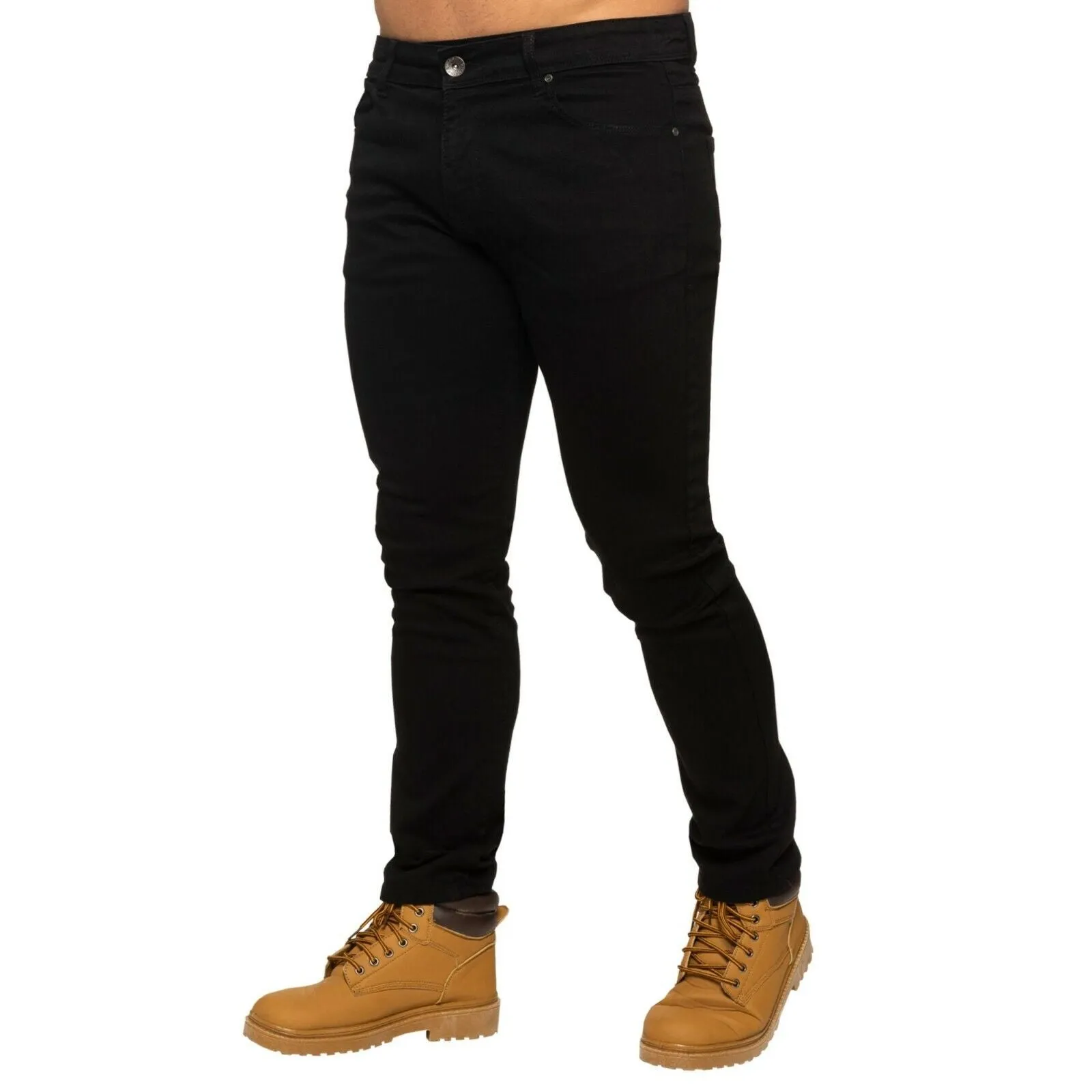 Mens Slim Fit Stretch Denim Jeans