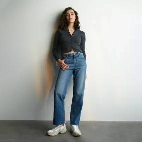 MORNING Regular Straight Minimal Stretch - Classic - Medium Blue