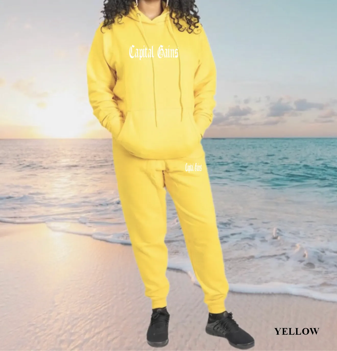 NEW STRIGHT OG LOGO HOODIE SLIM JOGGER SET