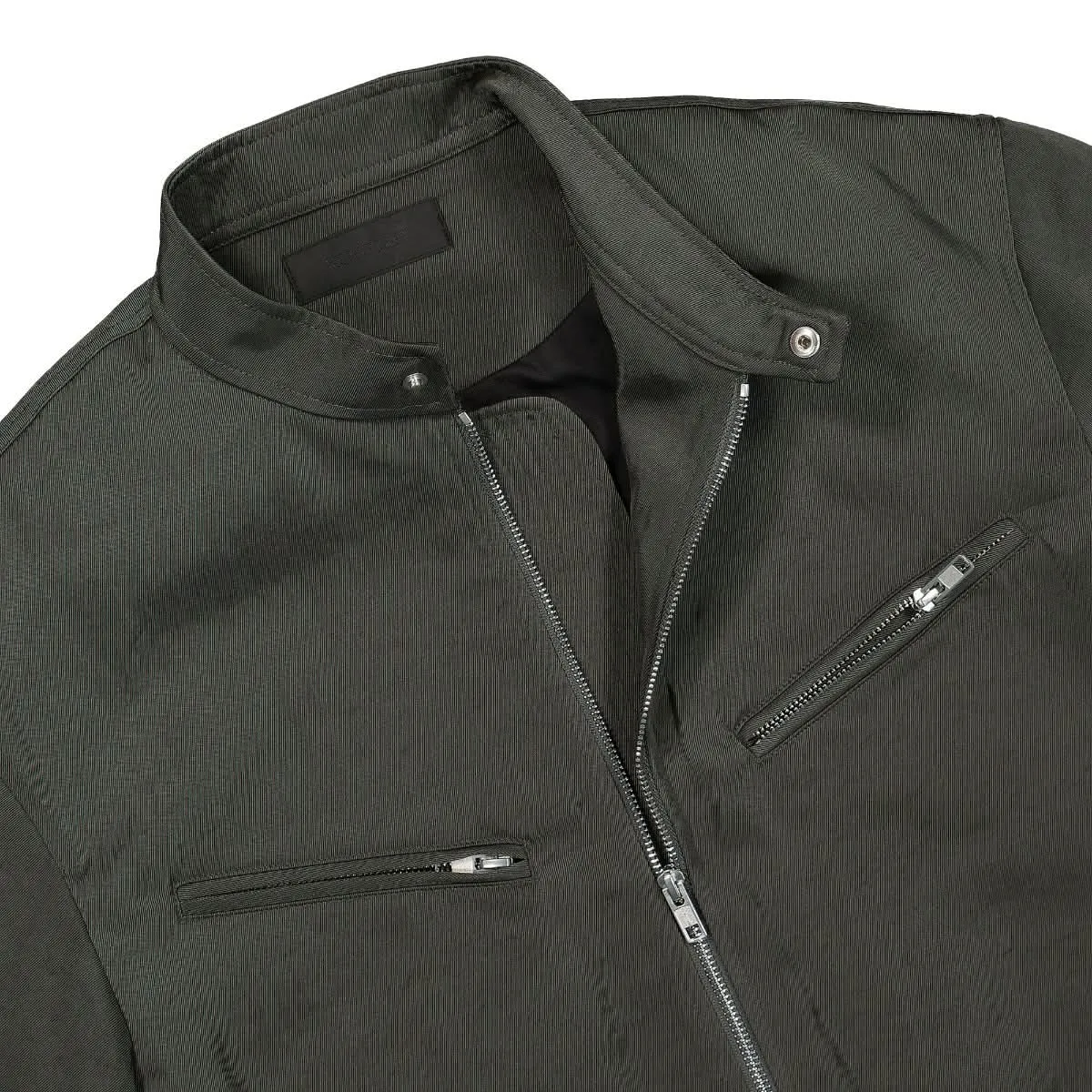Nylon Moto Flight Jacket
