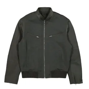 Nylon Moto Flight Jacket