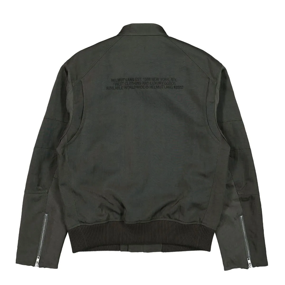 Nylon Moto Flight Jacket