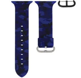 OCEAN CAMO RUBBER STRAP FOR APPLE WATCH