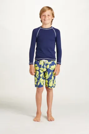 OR60Q-42-S174C528 Surfer Swimsuit Painted Lemons