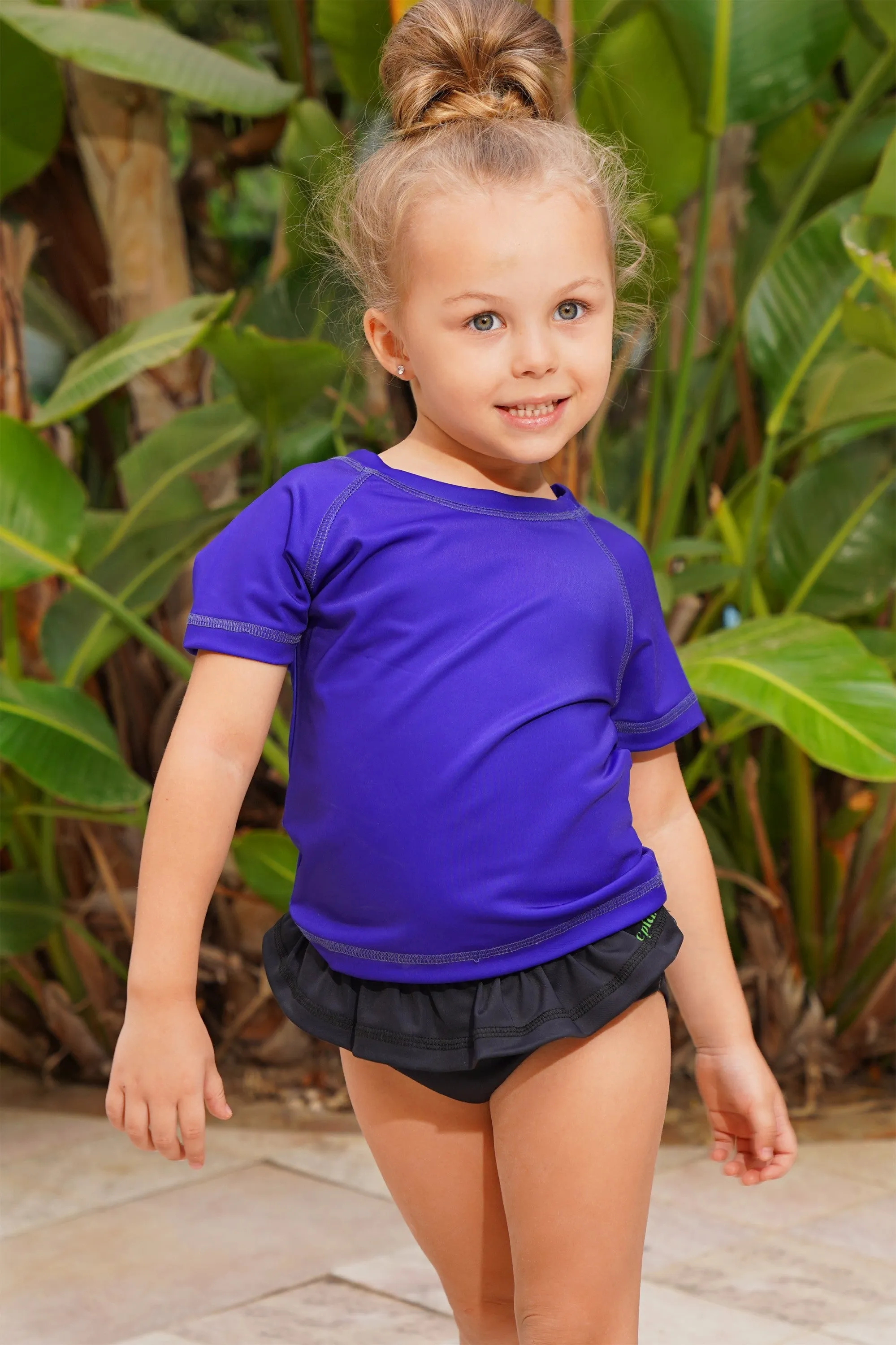 Purple Kids Rashguard