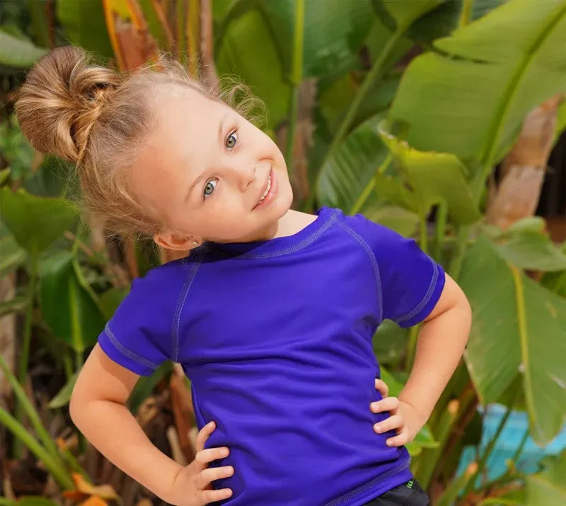 Purple Kids Rashguard