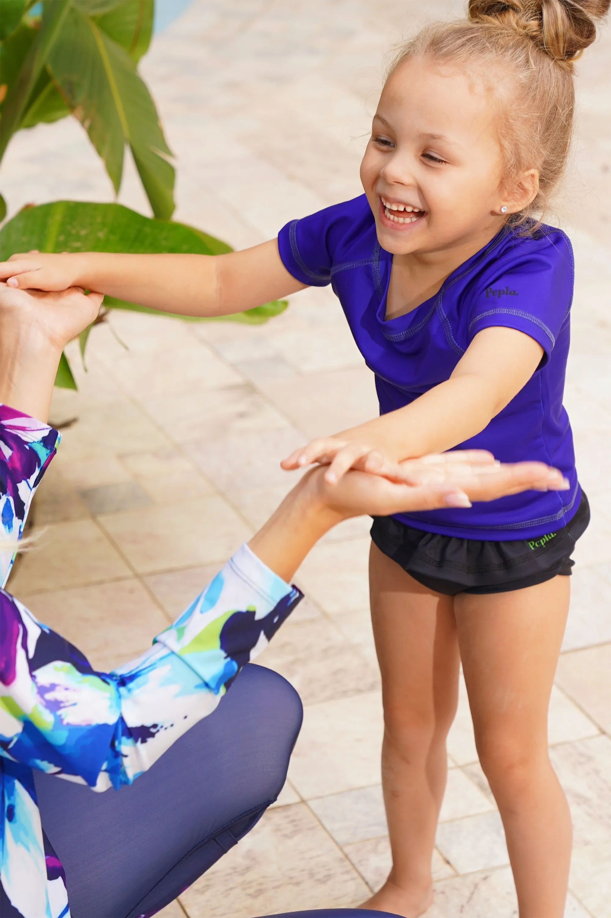 Purple Kids Rashguard