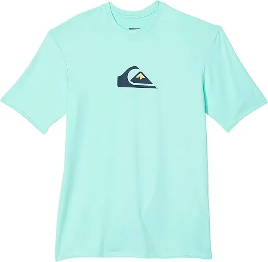 Quiksilver Boys Solid Streak Short Sleeve Rashgaurd
