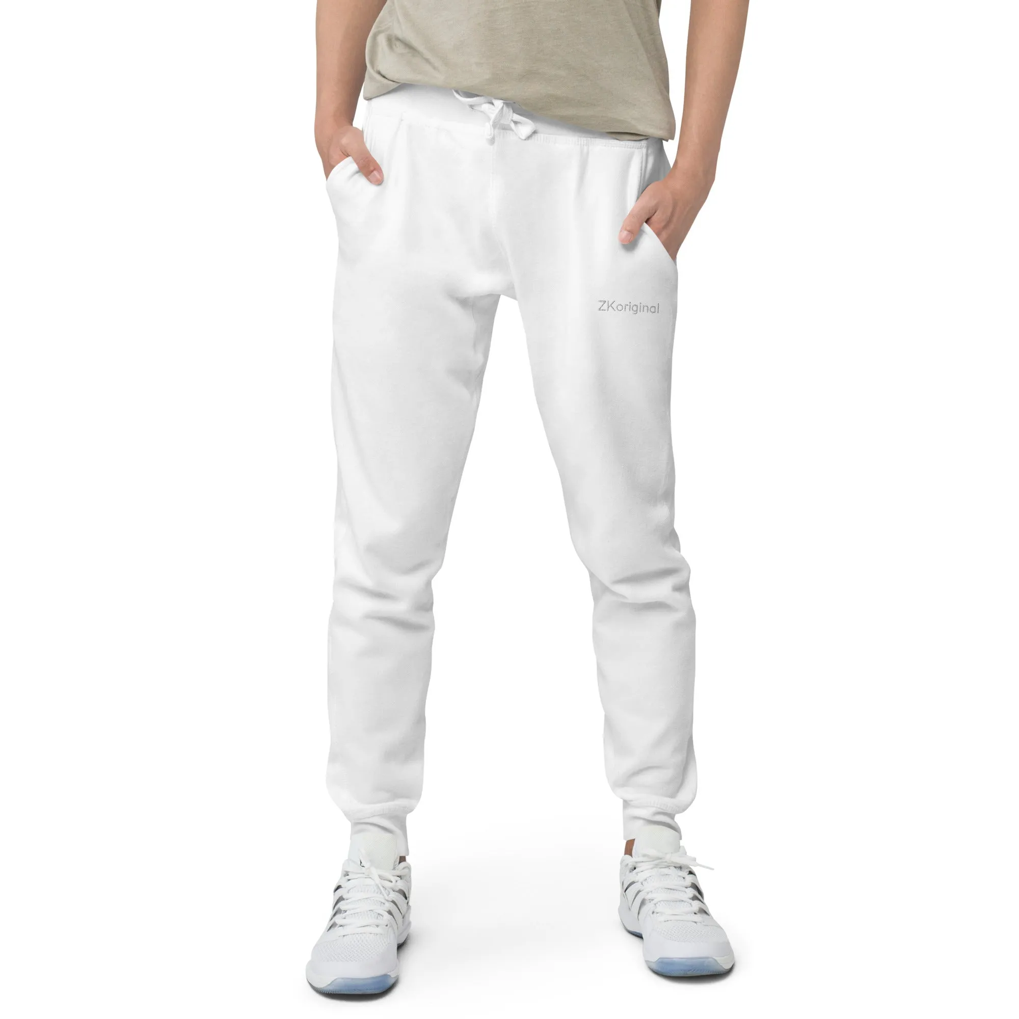 "Angel White" Collection - Unisex Fleece Sweatpants Unisex