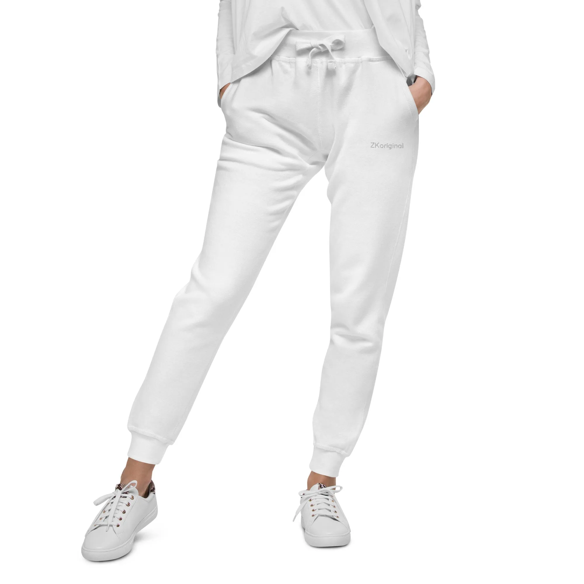 "Angel White" Collection - Unisex Fleece Sweatpants Unisex