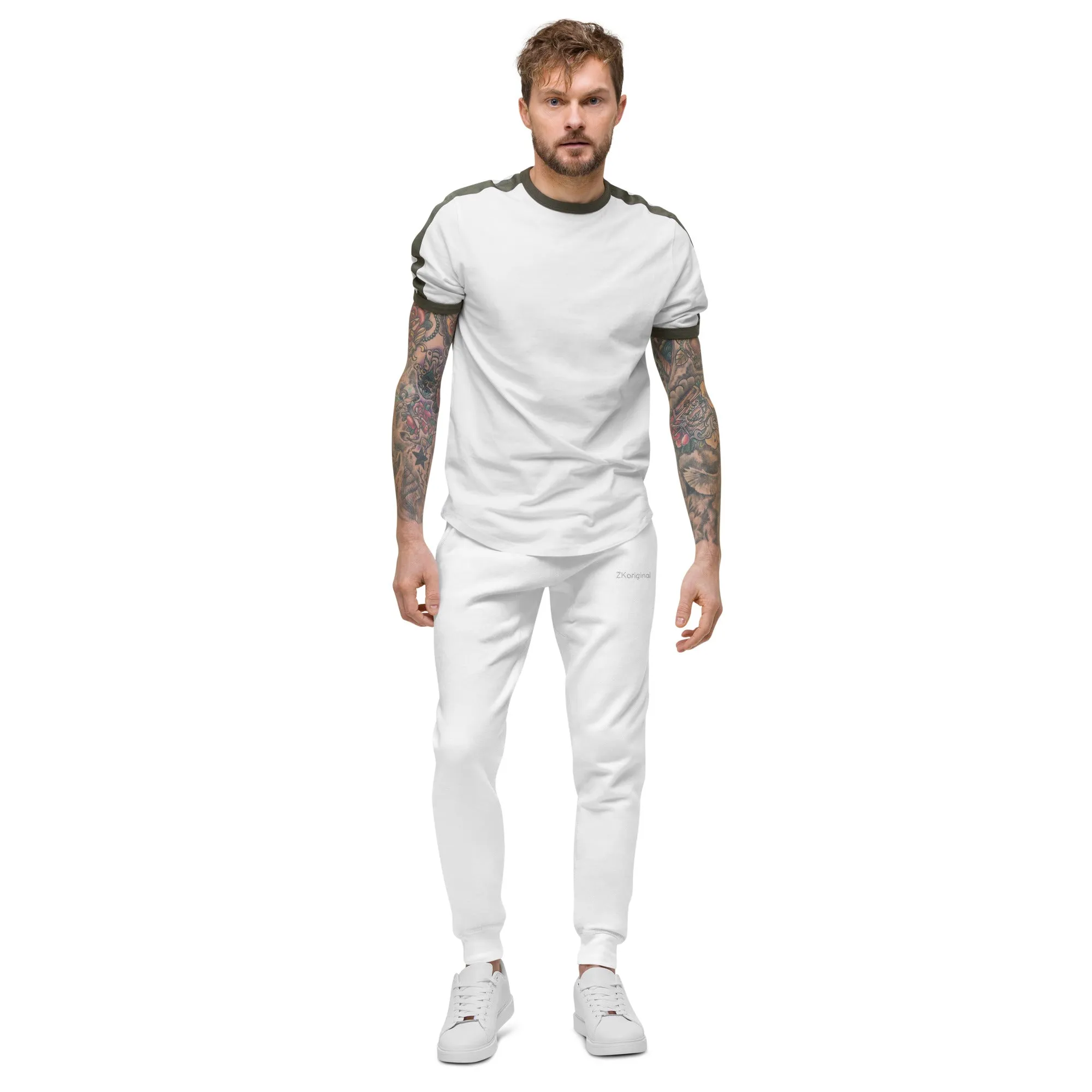 "Angel White" Collection - Unisex Fleece Sweatpants Unisex