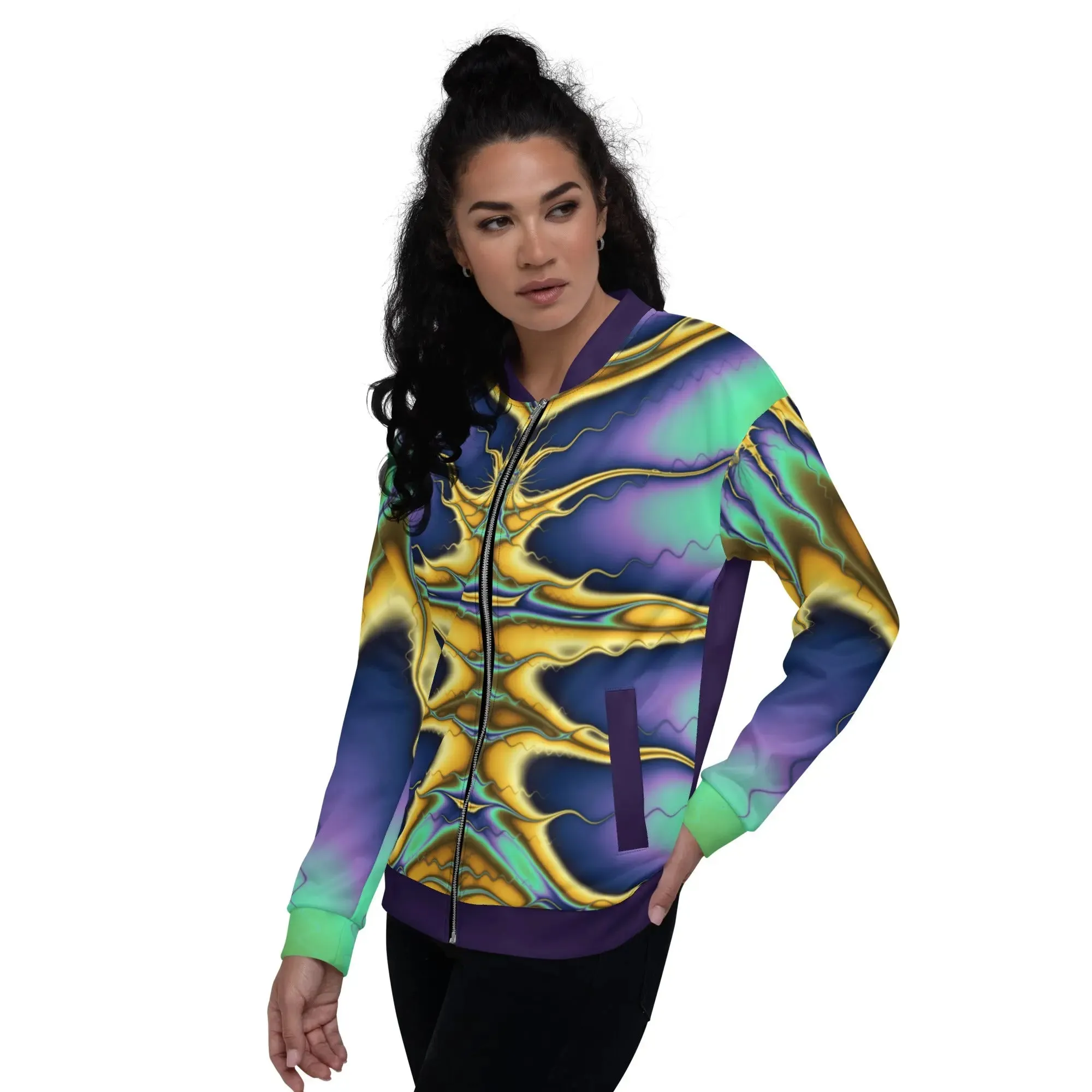 "Blazing Sun" Collection - Unisex Bomber Jacket