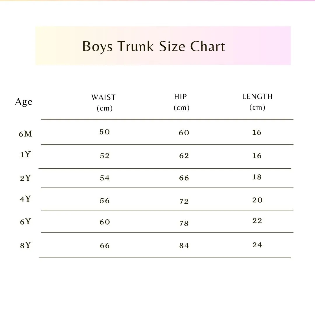 Sailor Boy's Trunks