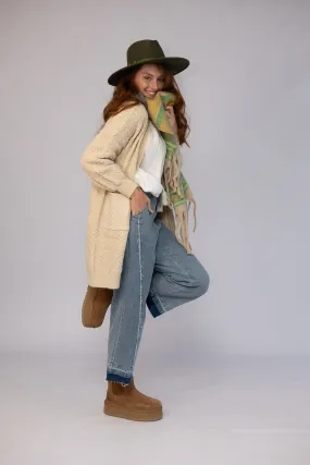 Sardina - Rib & Cable Pocket Cardi