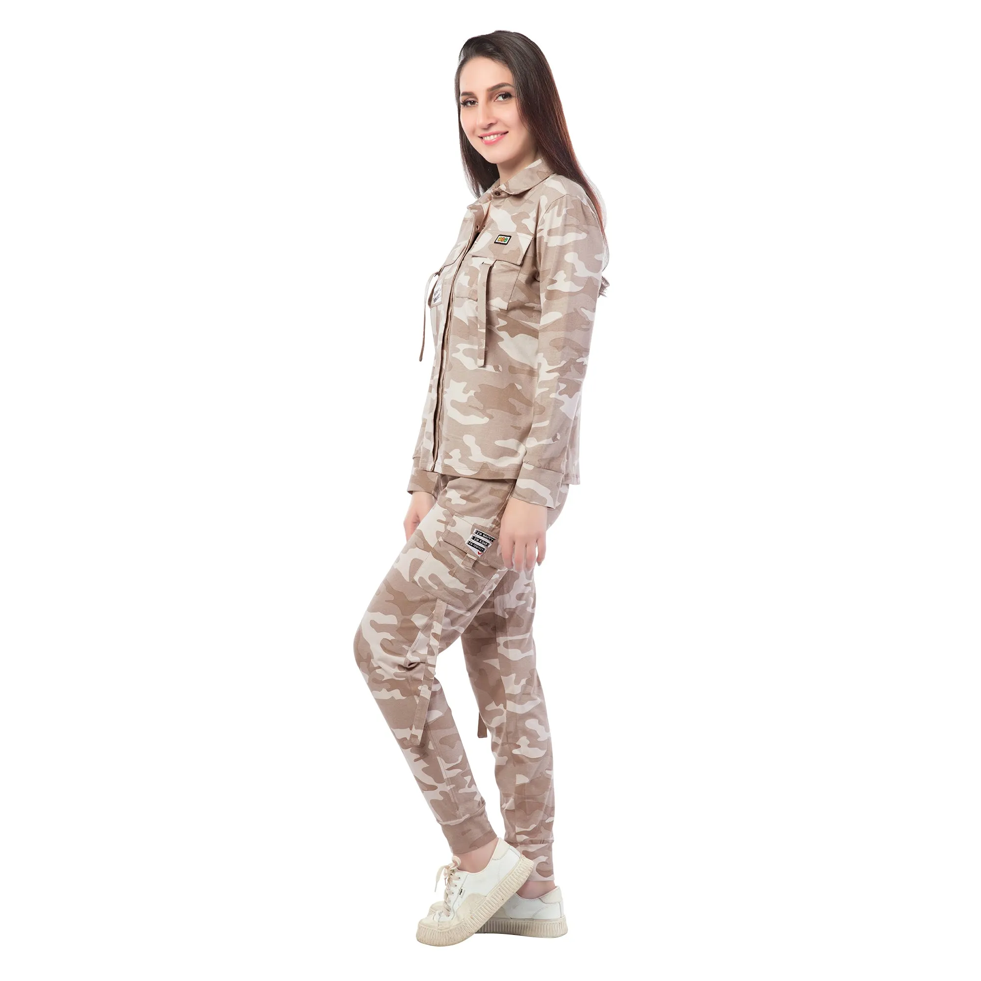 SCS-24001 Looper  Camo Urban CO-ORD SETS Fawn