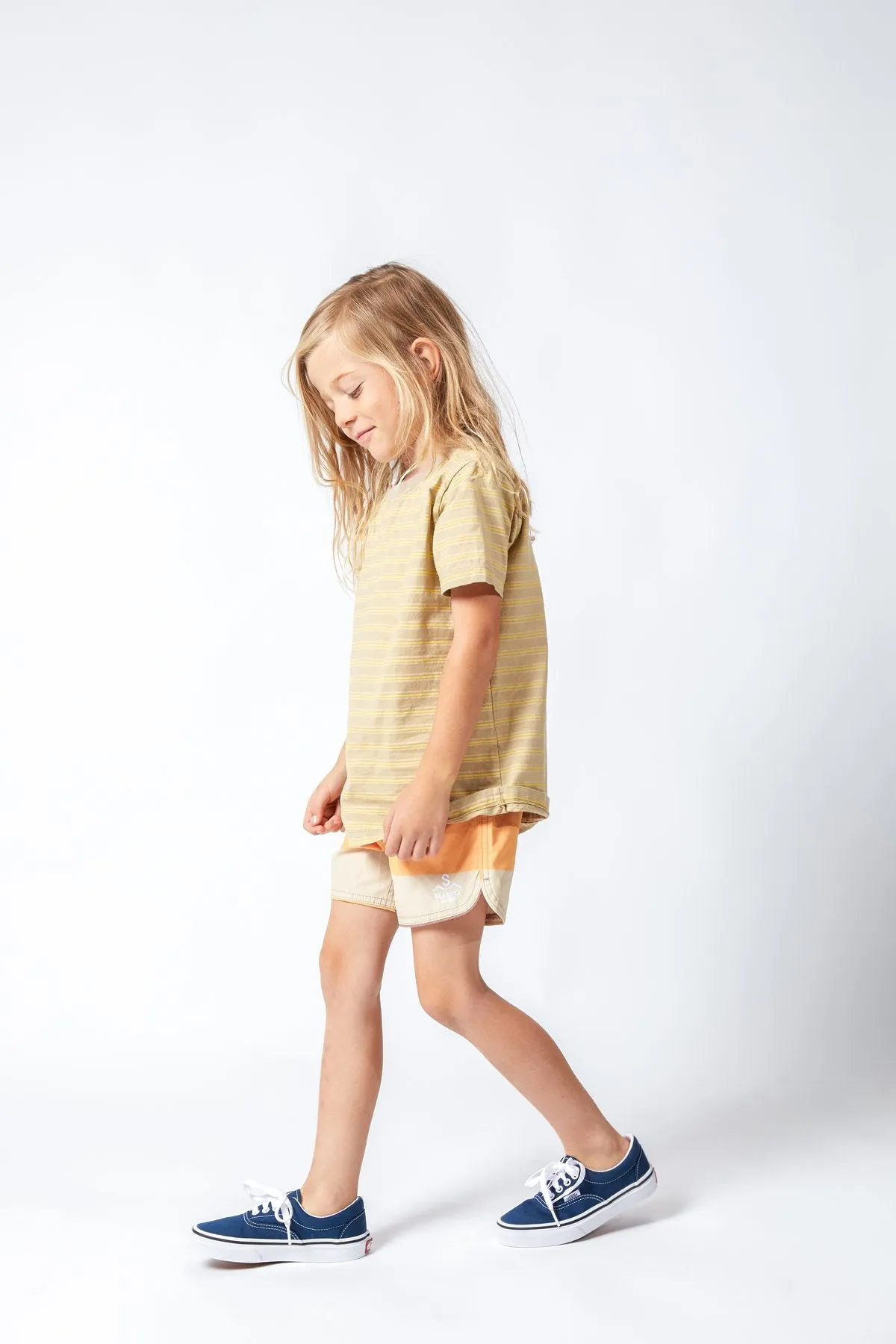 Seaesta Scallop Retro Flare Boardshort / Triple Scoop / Caramel Boardshorts