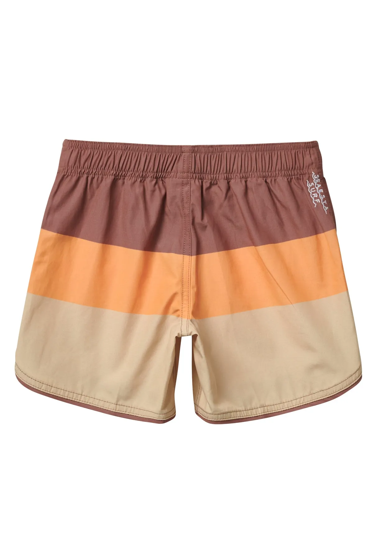 Seaesta Scallop Retro Flare Boardshort / Triple Scoop / Caramel Boardshorts