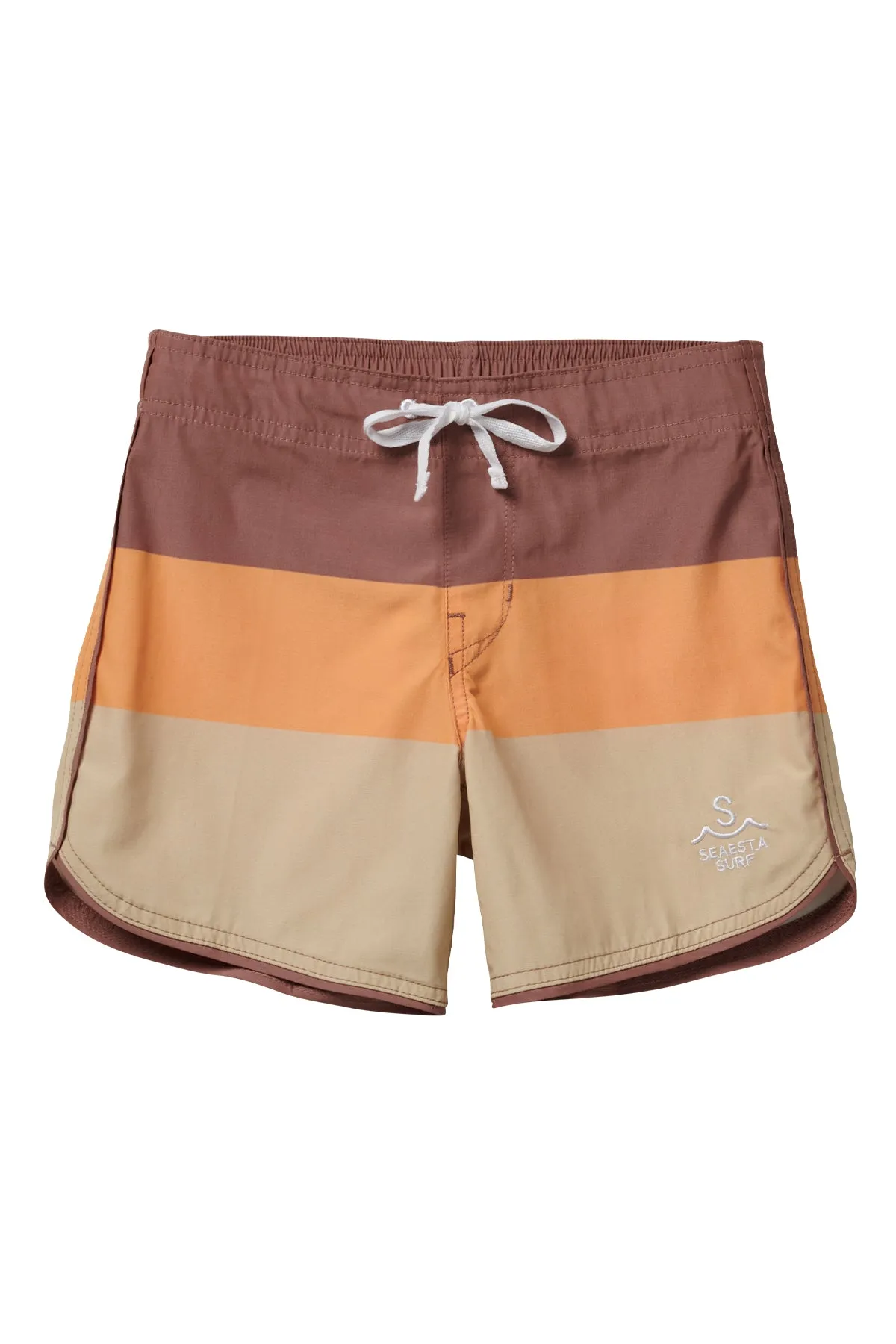 Seaesta Scallop Retro Flare Boardshort / Triple Scoop / Caramel Boardshorts