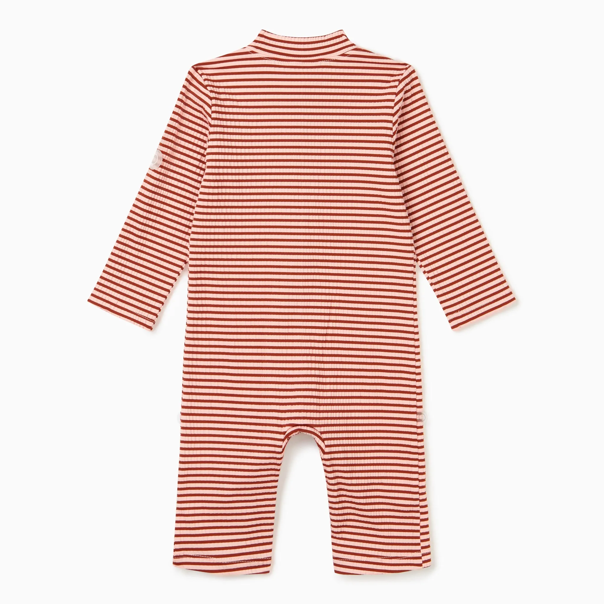 Seersucker Stripe One Piece Rashguard