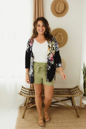 Side Slit Floral