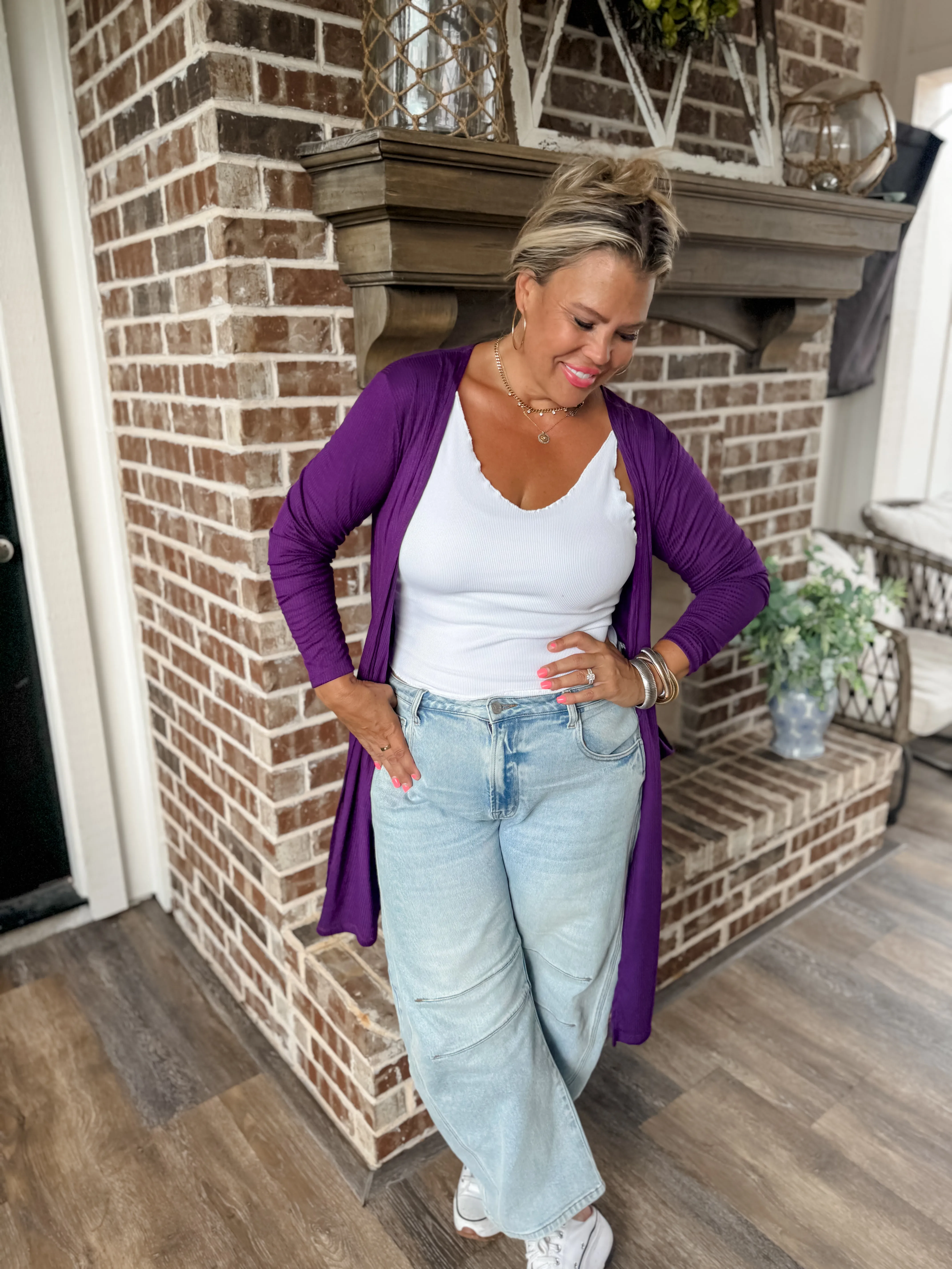 SIERRA RIBBED CARDIGANS