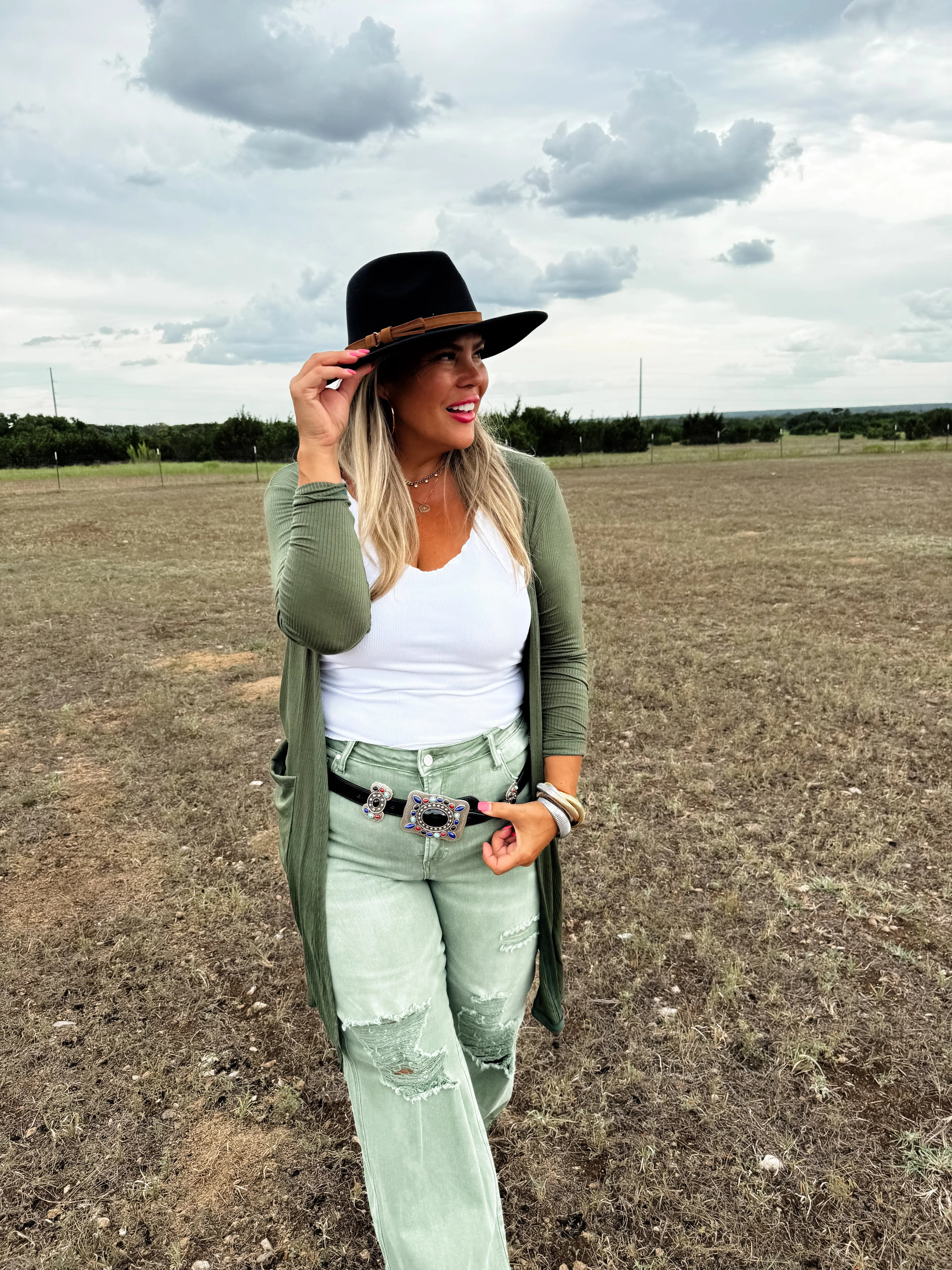 SIERRA RIBBED CARDIGANS