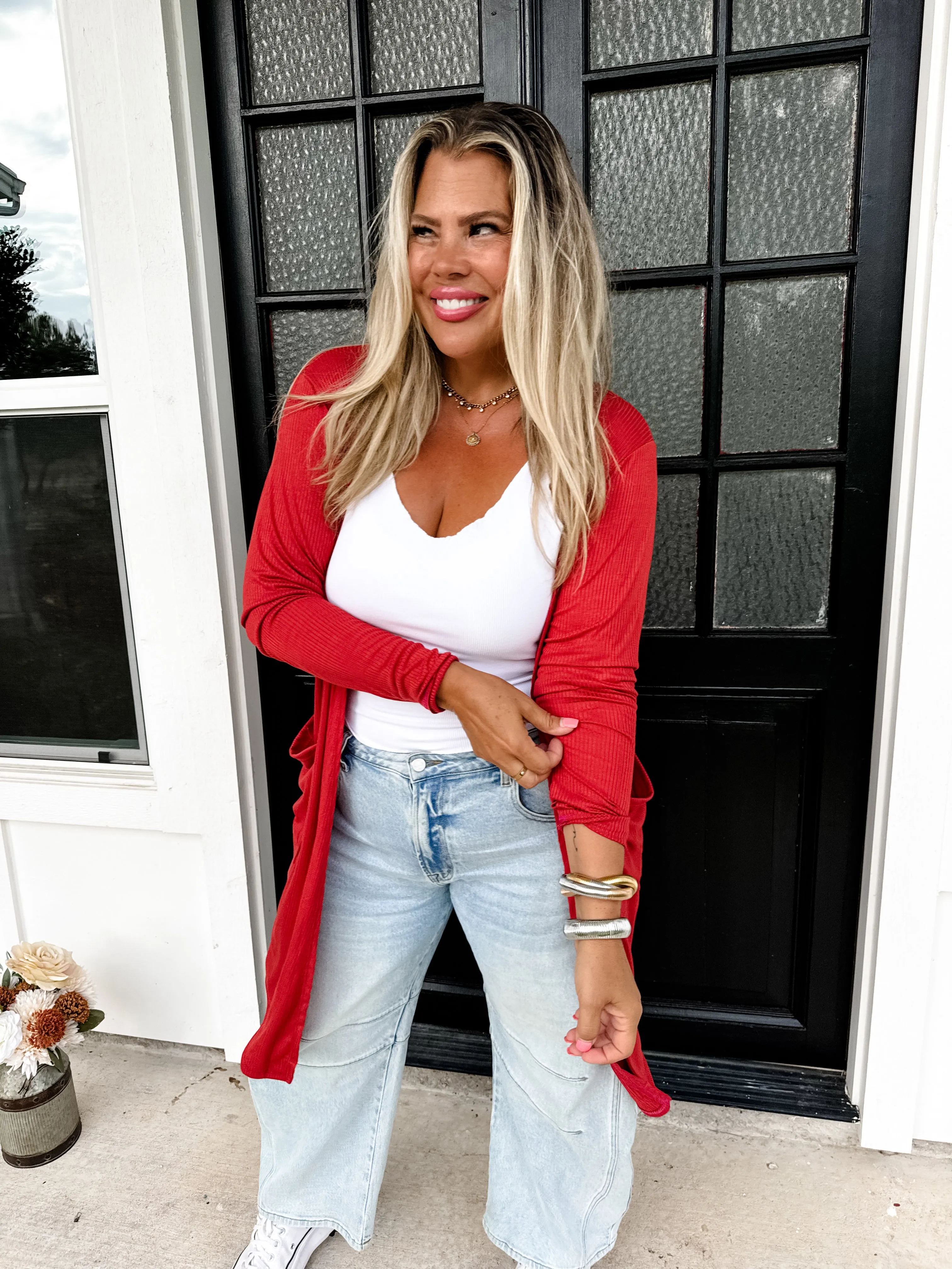 SIERRA RIBBED CARDIGANS