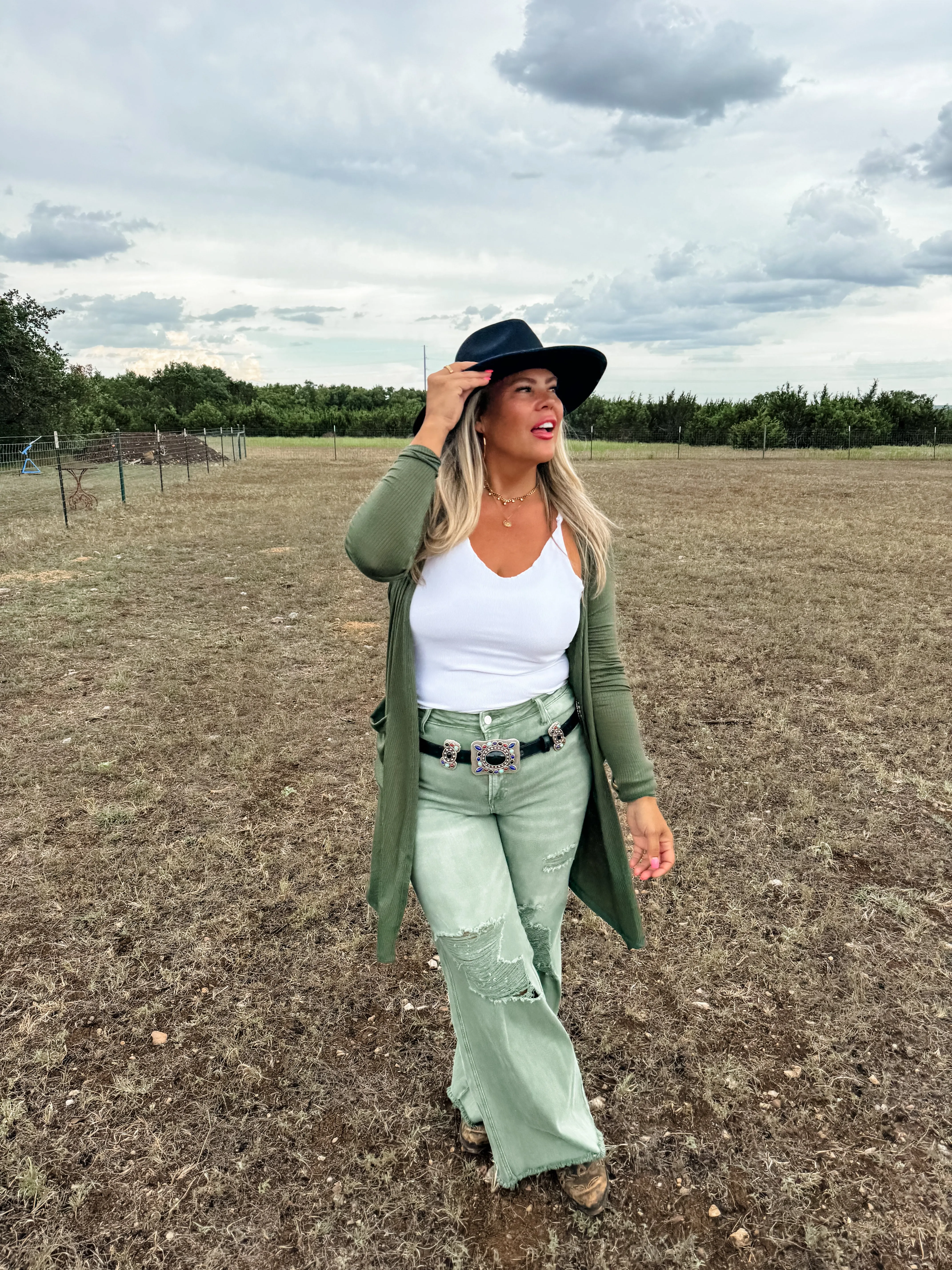 SIERRA RIBBED CARDIGANS