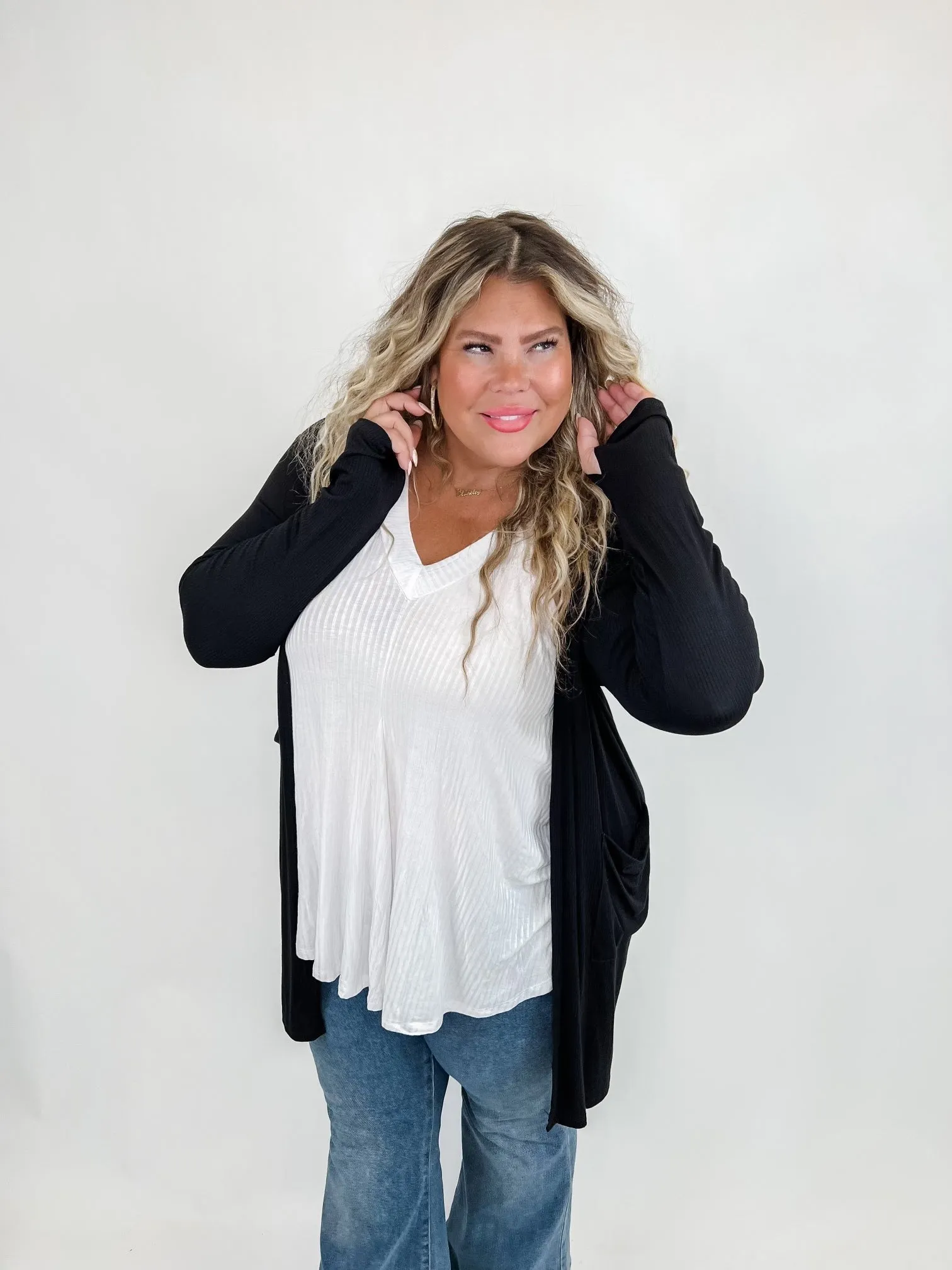 SIERRA RIBBED CARDIGANS