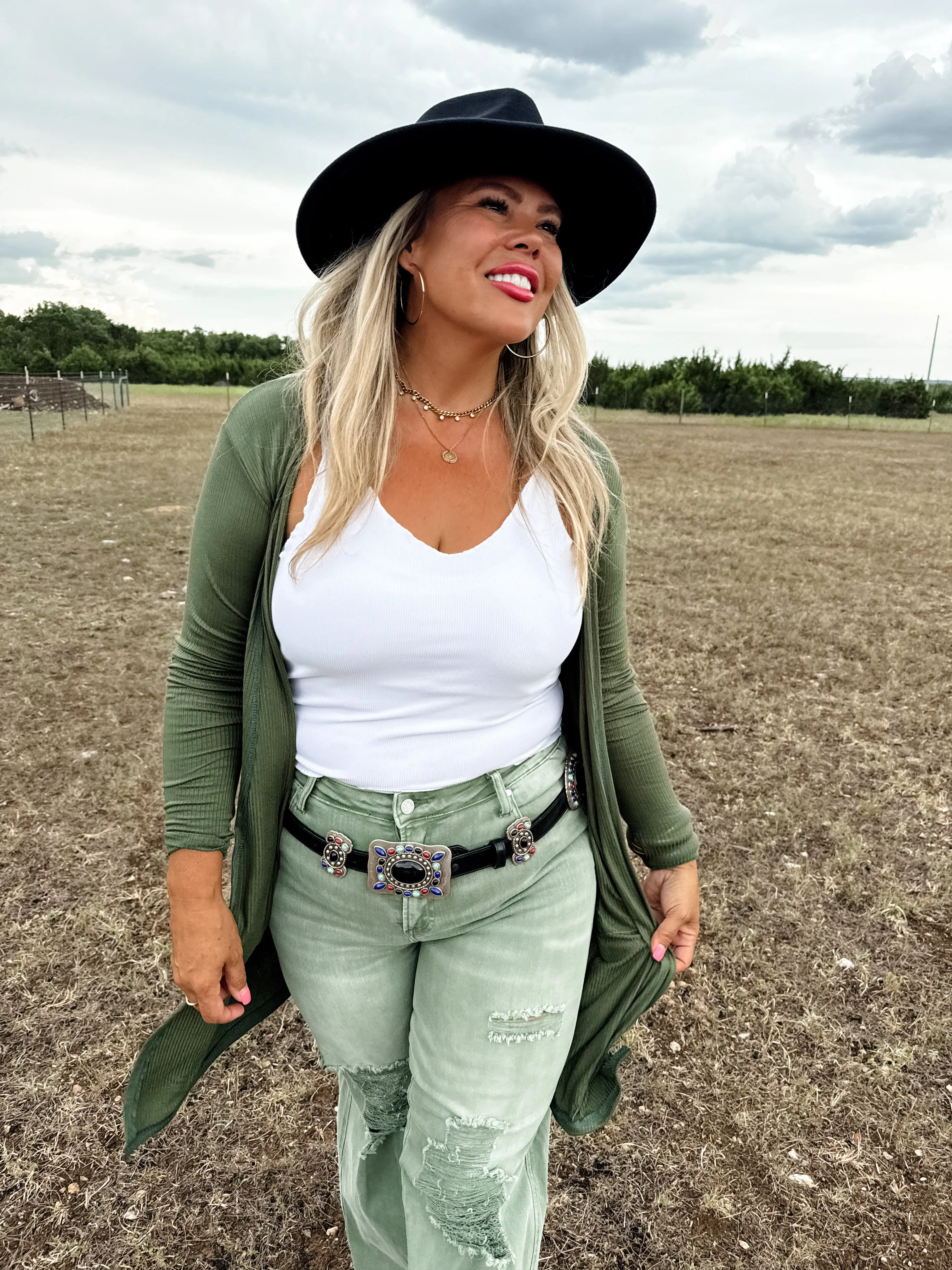 SIERRA RIBBED CARDIGANS