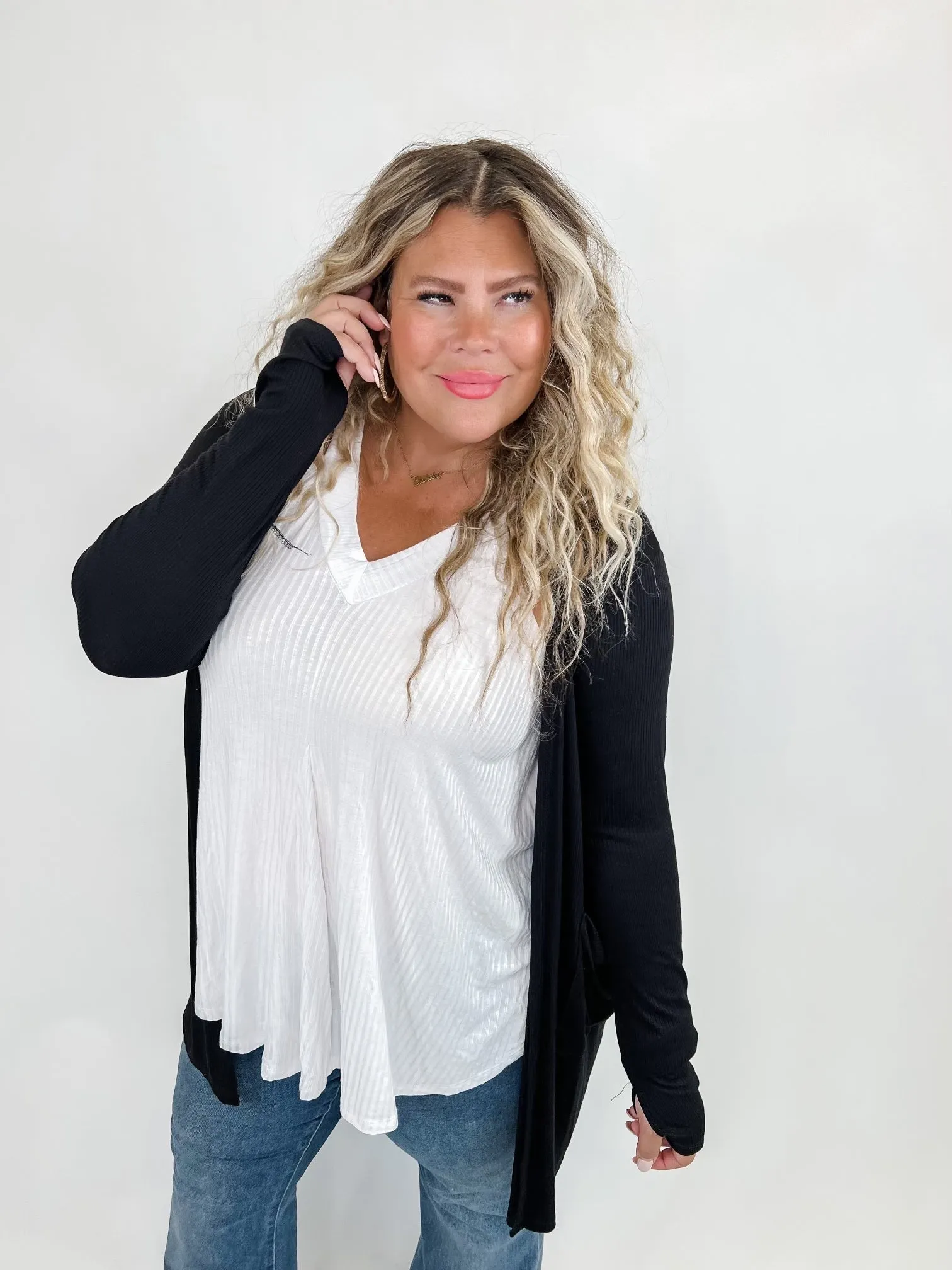 SIERRA RIBBED CARDIGANS