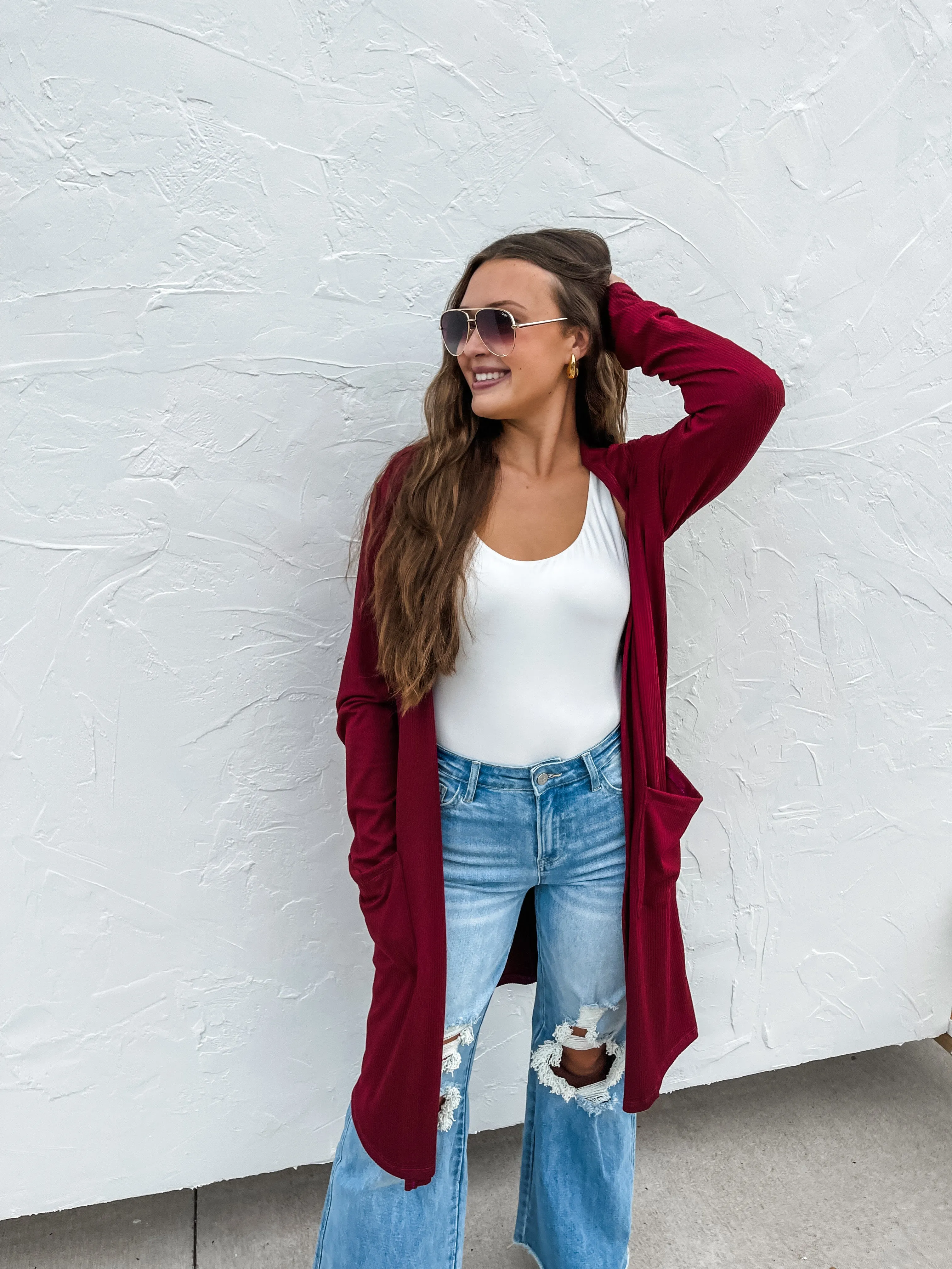 SIERRA RIBBED CARDIGANS