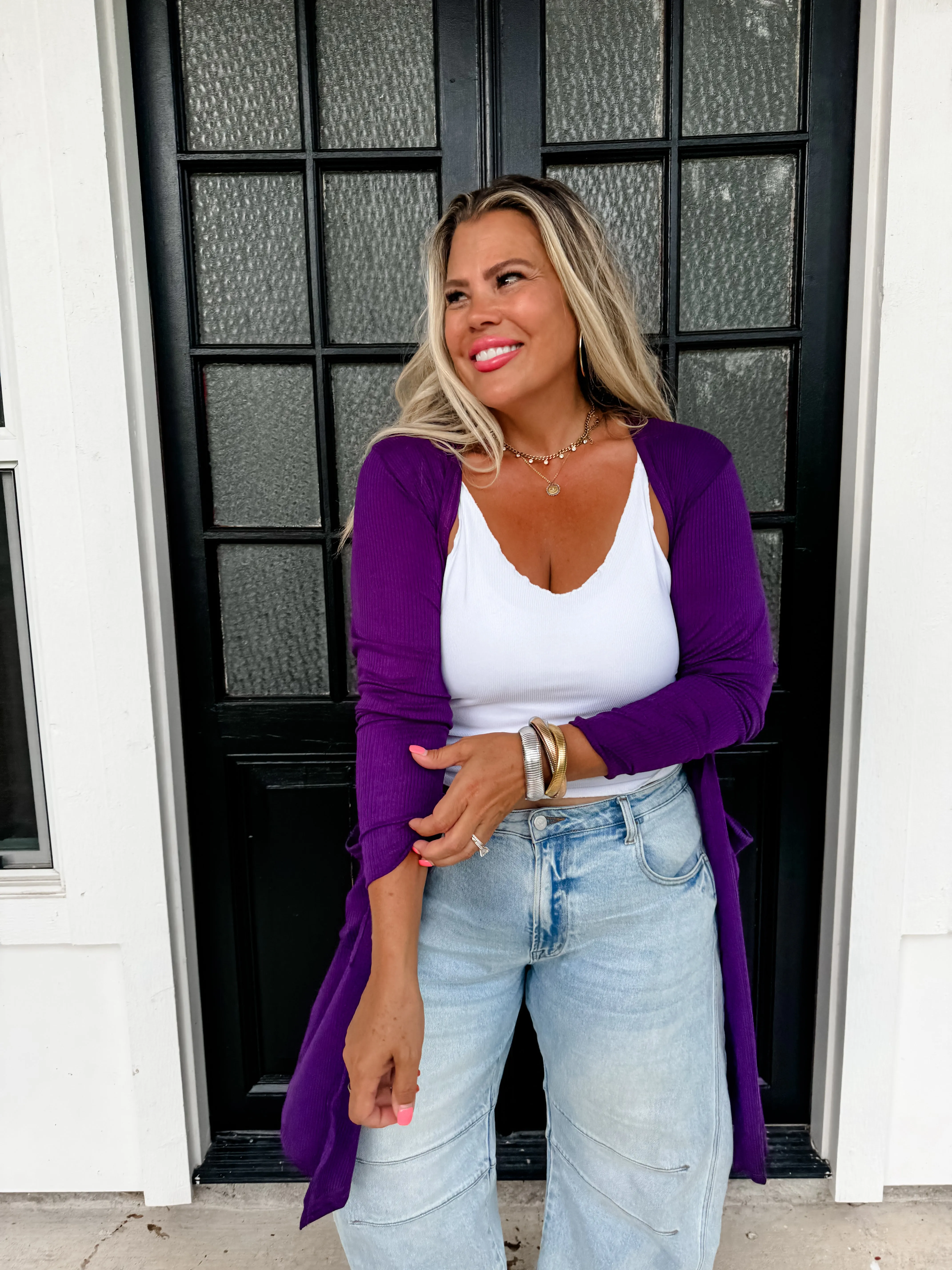 SIERRA RIBBED CARDIGANS