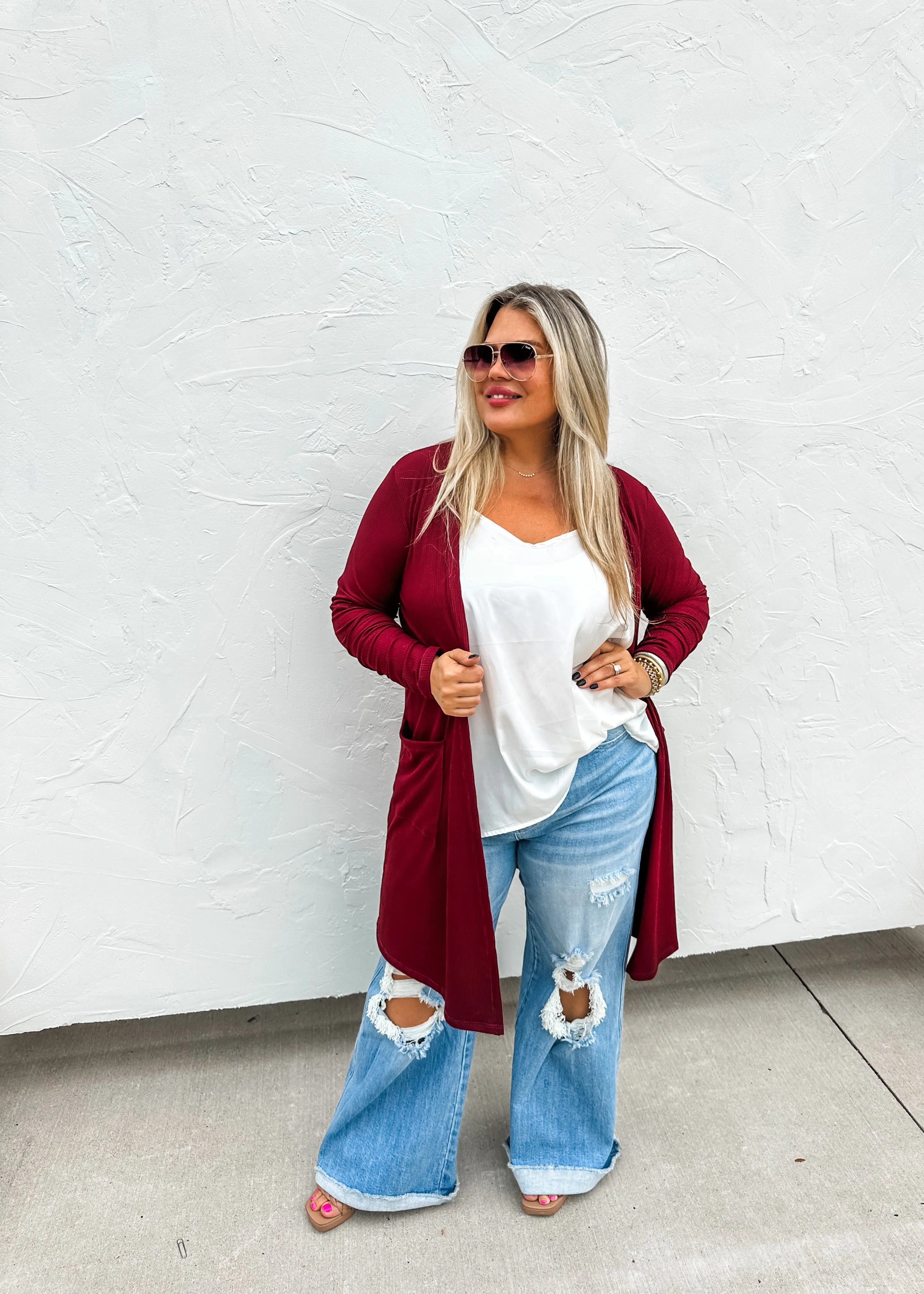 SIERRA RIBBED CARDIGANS