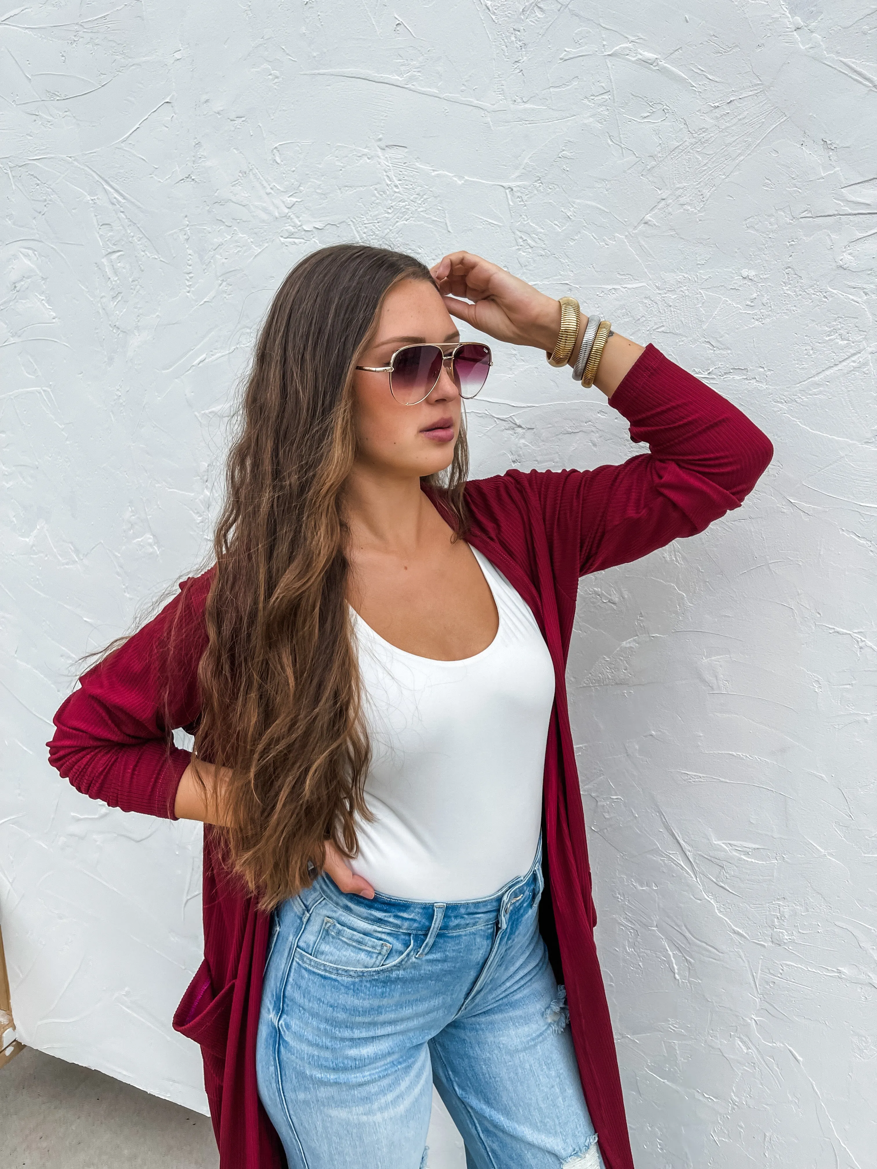 SIERRA RIBBED CARDIGANS