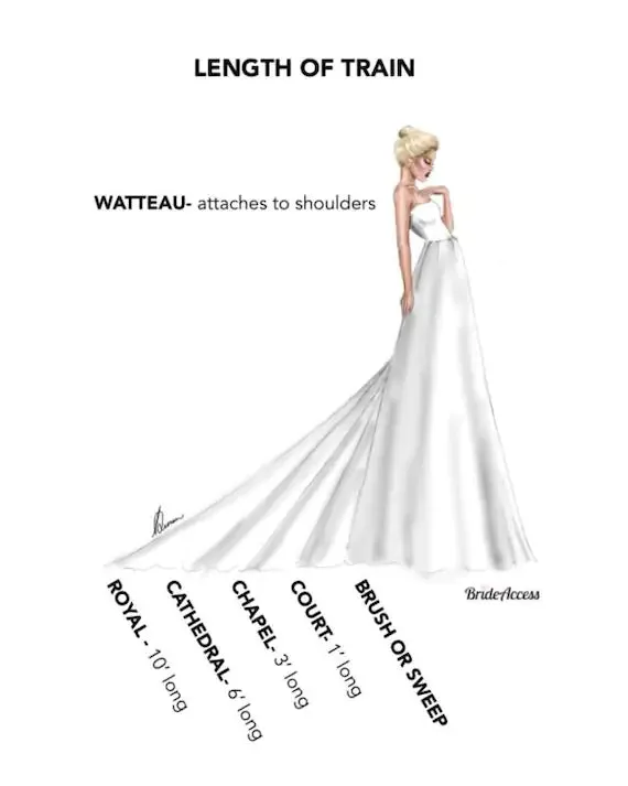 Simple Chiffon/Lace Applique Wedding Gown All Sizes/Colors