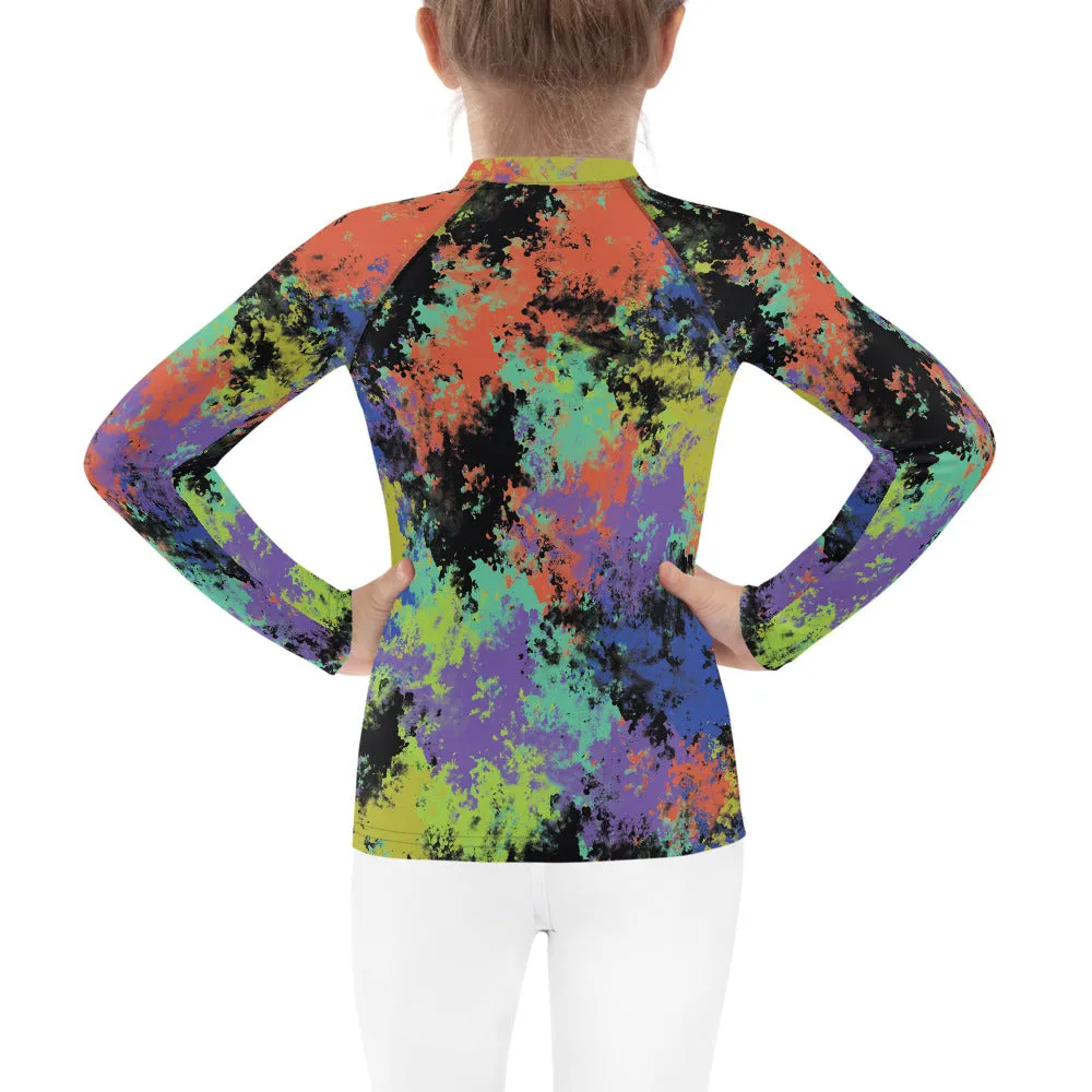 Sixty Eight 93 Logo White Fusion #1 Kids Rash Guard