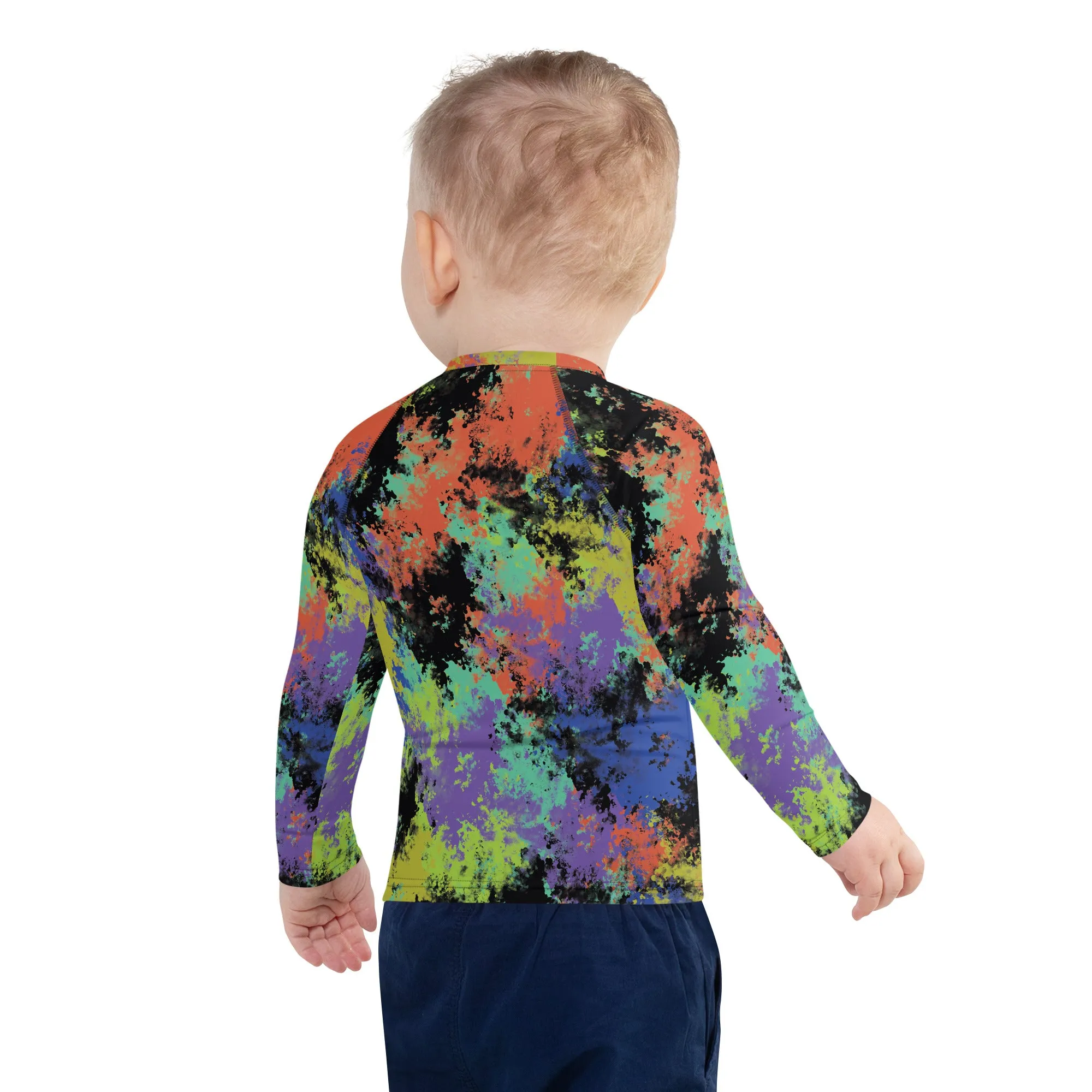 Sixty Eight 93 Logo White Fusion #1 Kids Rash Guard