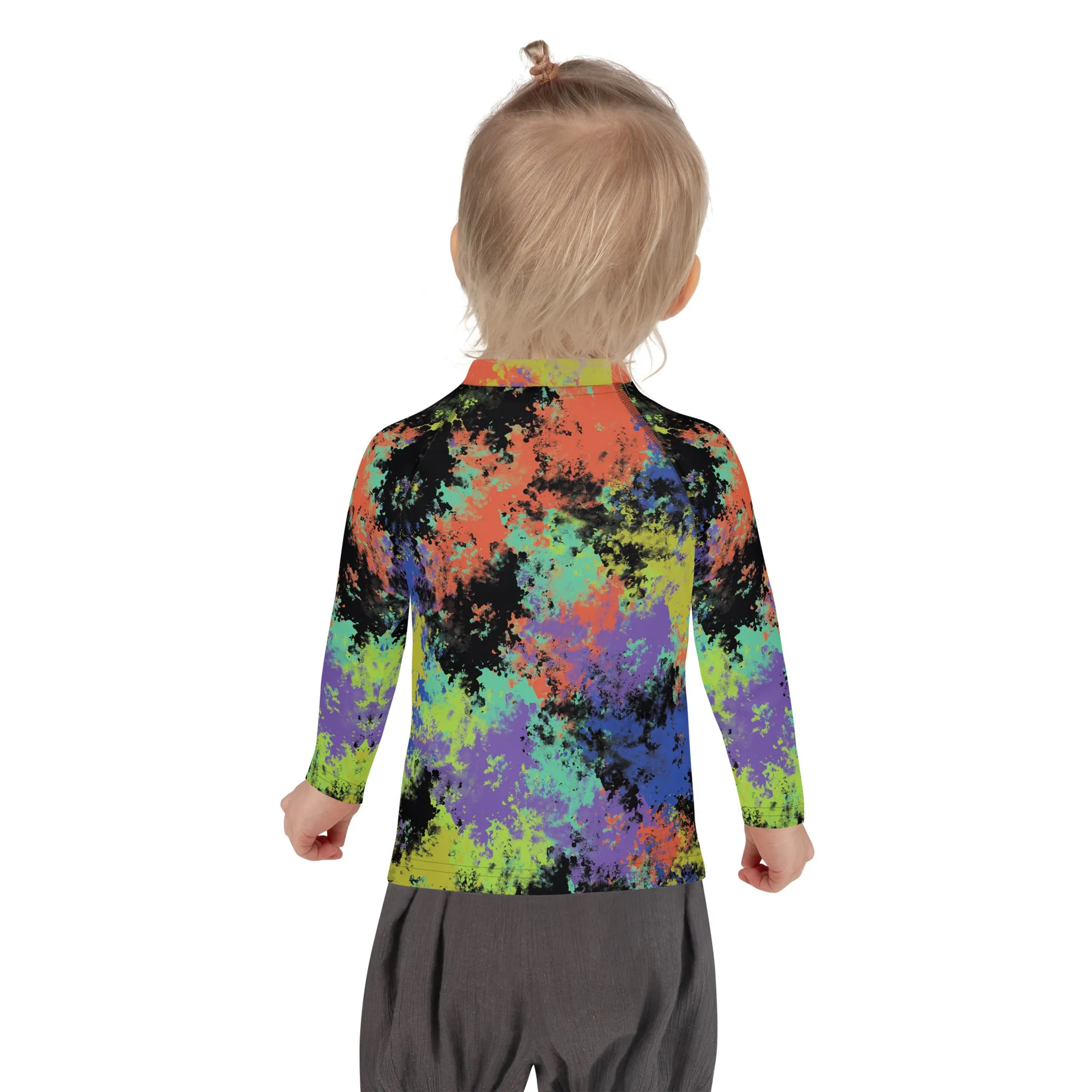 Sixty Eight 93 Logo White Fusion #1 Kids Rash Guard
