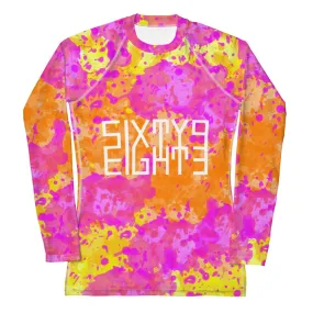 Sixty Eight 93 Logo White POY Women's Rash Guard