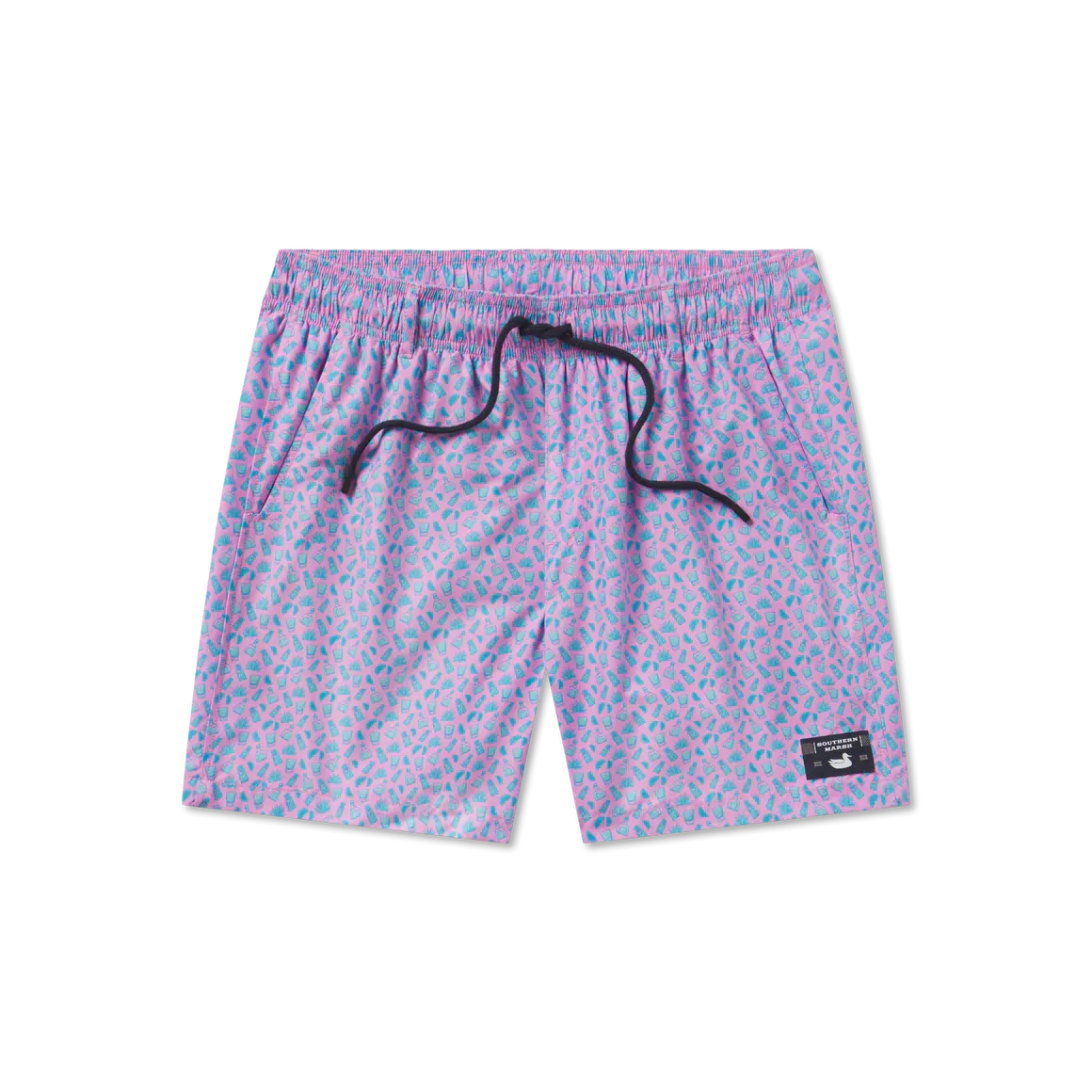 Southern Marsh Harbor Swim Trunks Salt & Lime