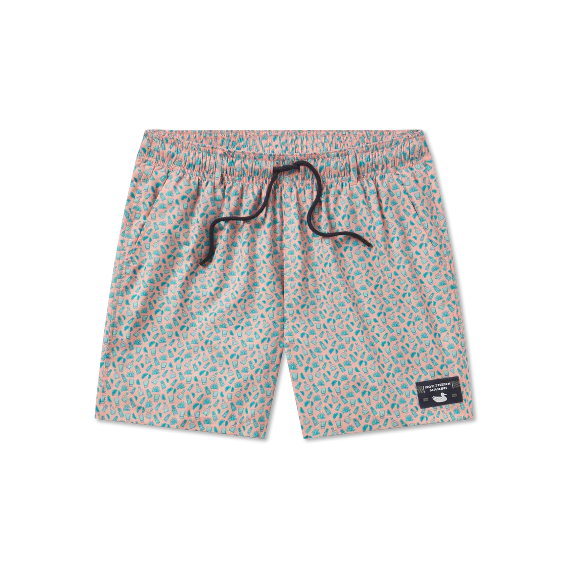 Southern Marsh Harbor Swim Trunks Salt & Lime