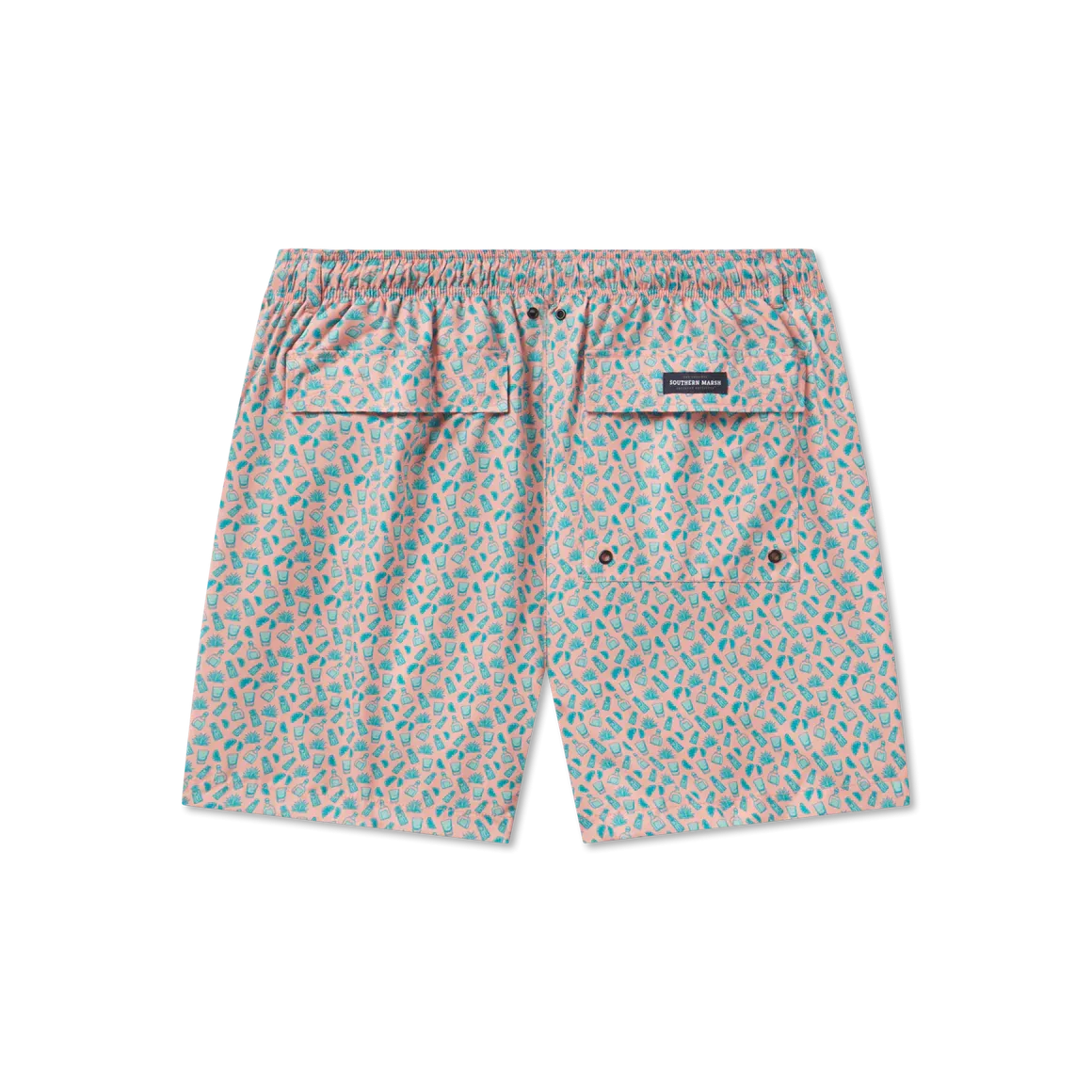 Southern Marsh Harbor Swim Trunks Salt & Lime