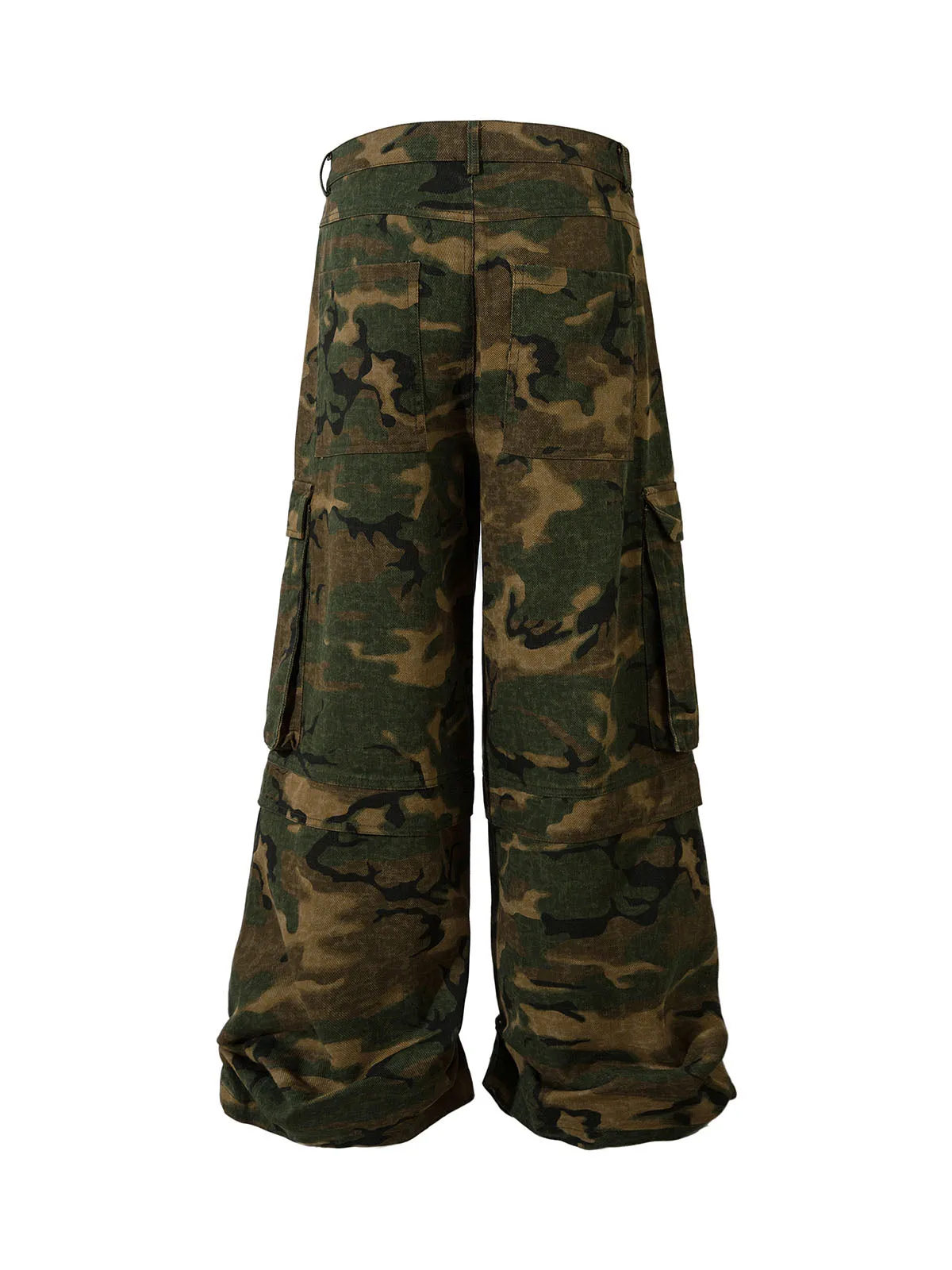 Street Camouflage Multi Pocket Tracksuit