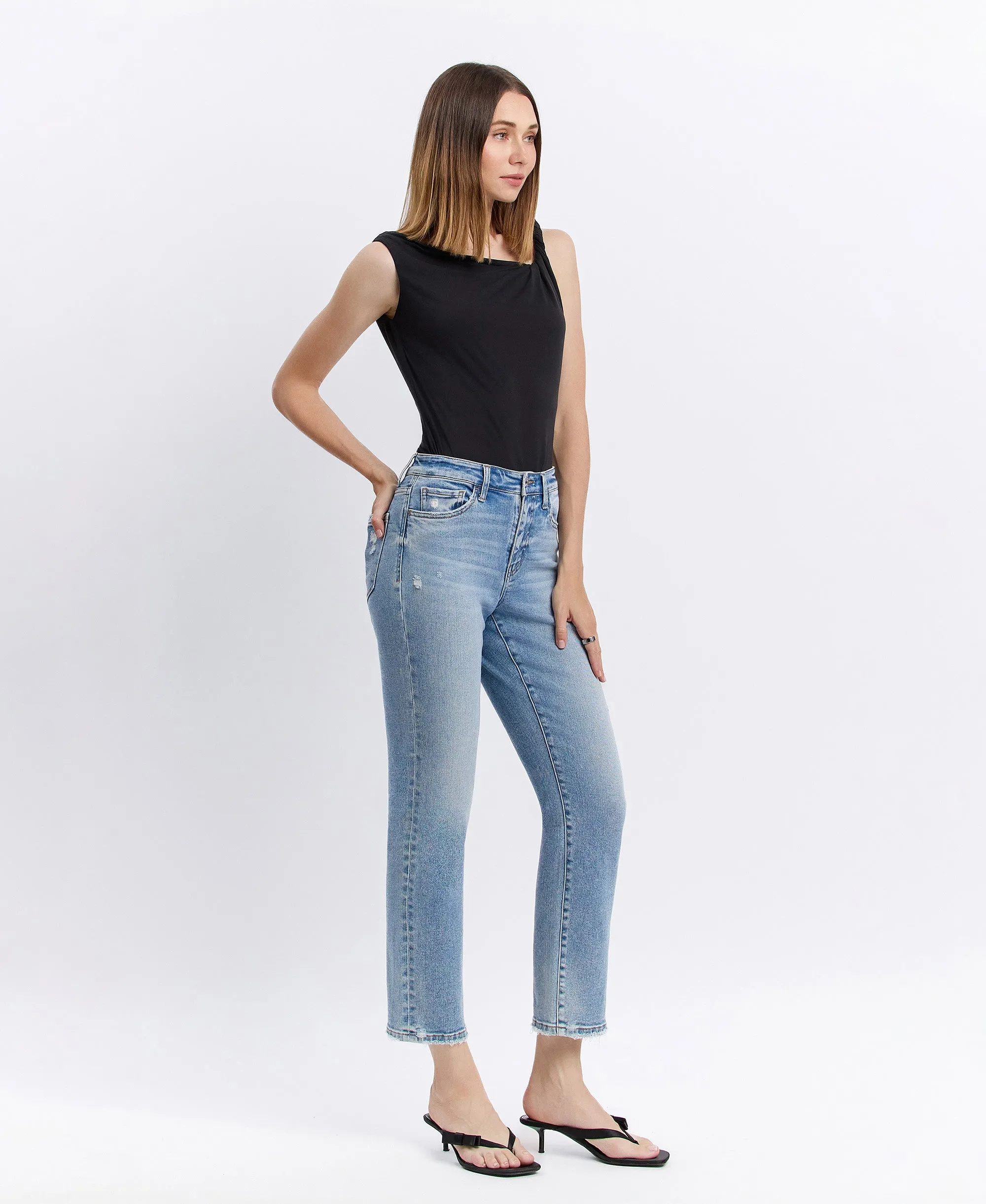 Sweetheart - High Rise Regular Straight Jeans