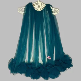 TEALPOMPOM FLARED DRESS