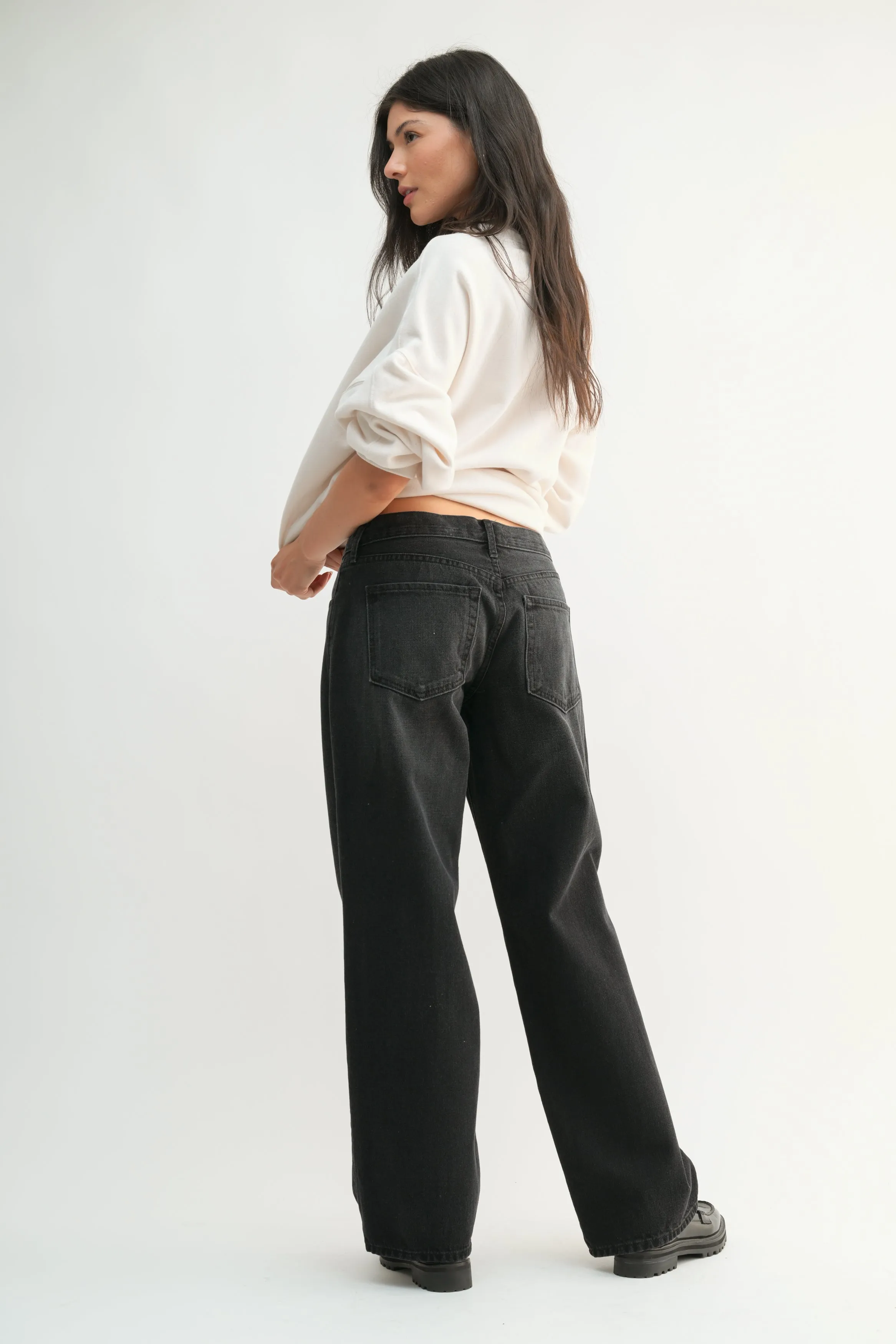 The Low Rise Slouch Jean