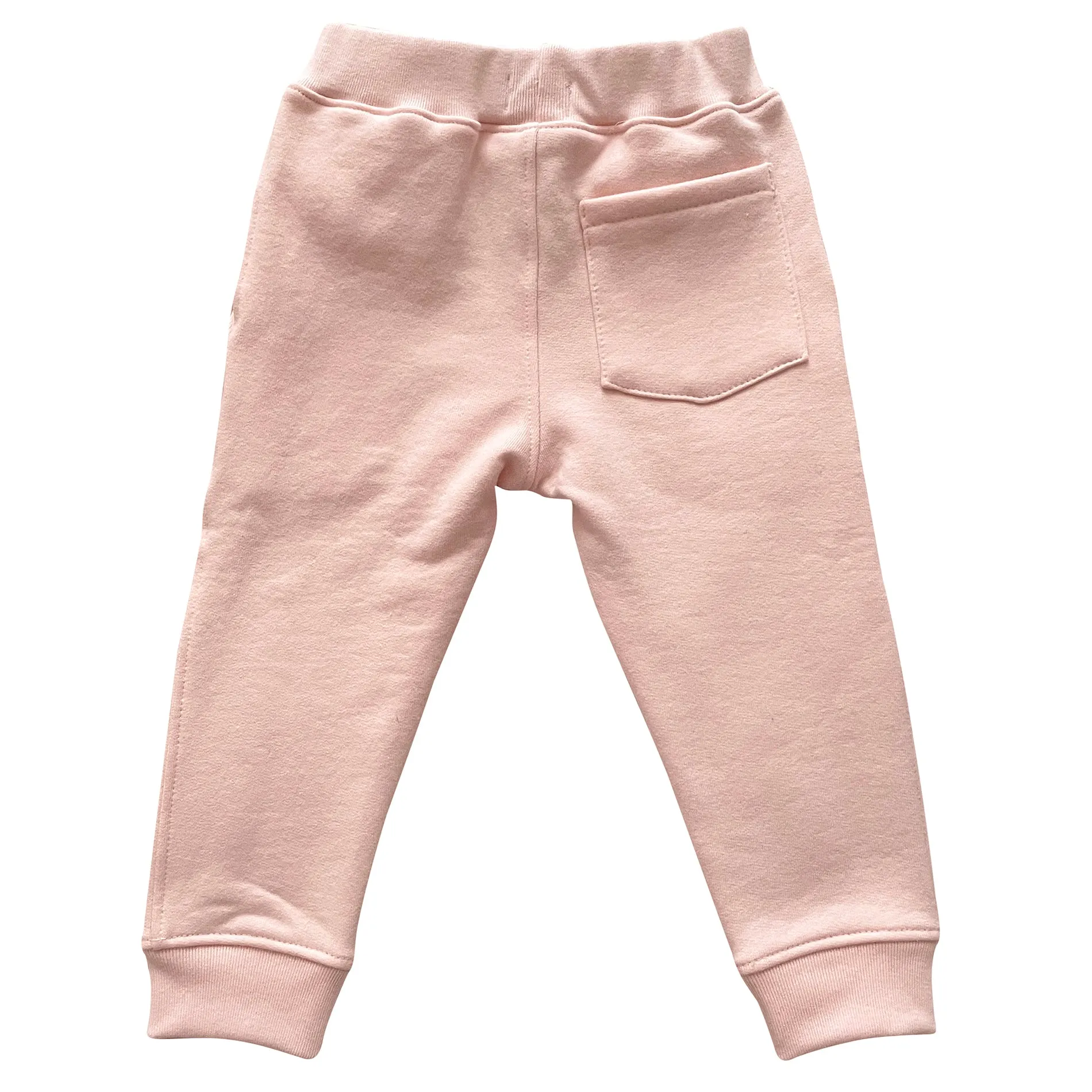 Unisex Fleece Sweatpants - Baby Pink